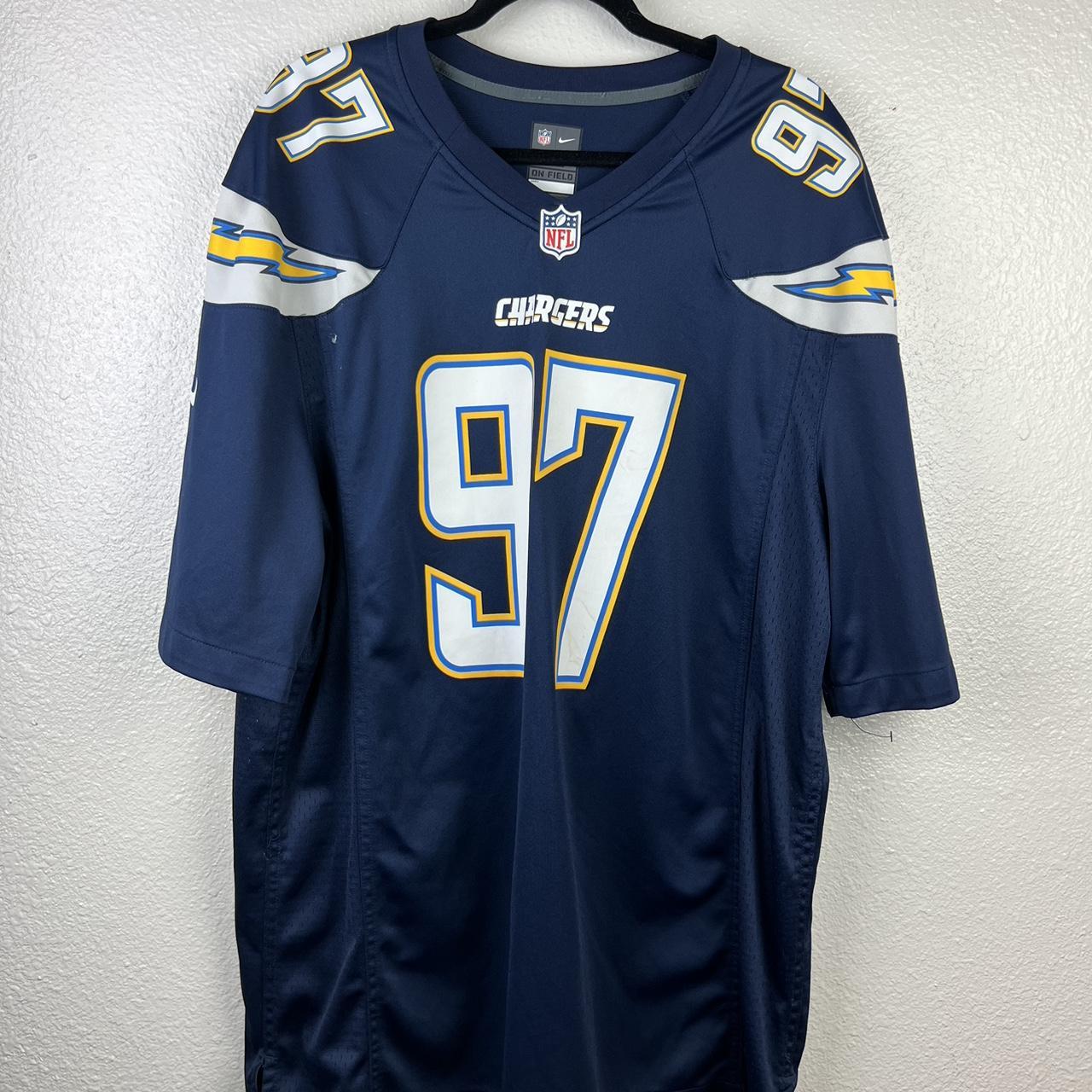 Blue Nike NFL LA Chargers Bosa #97 Game Jersey