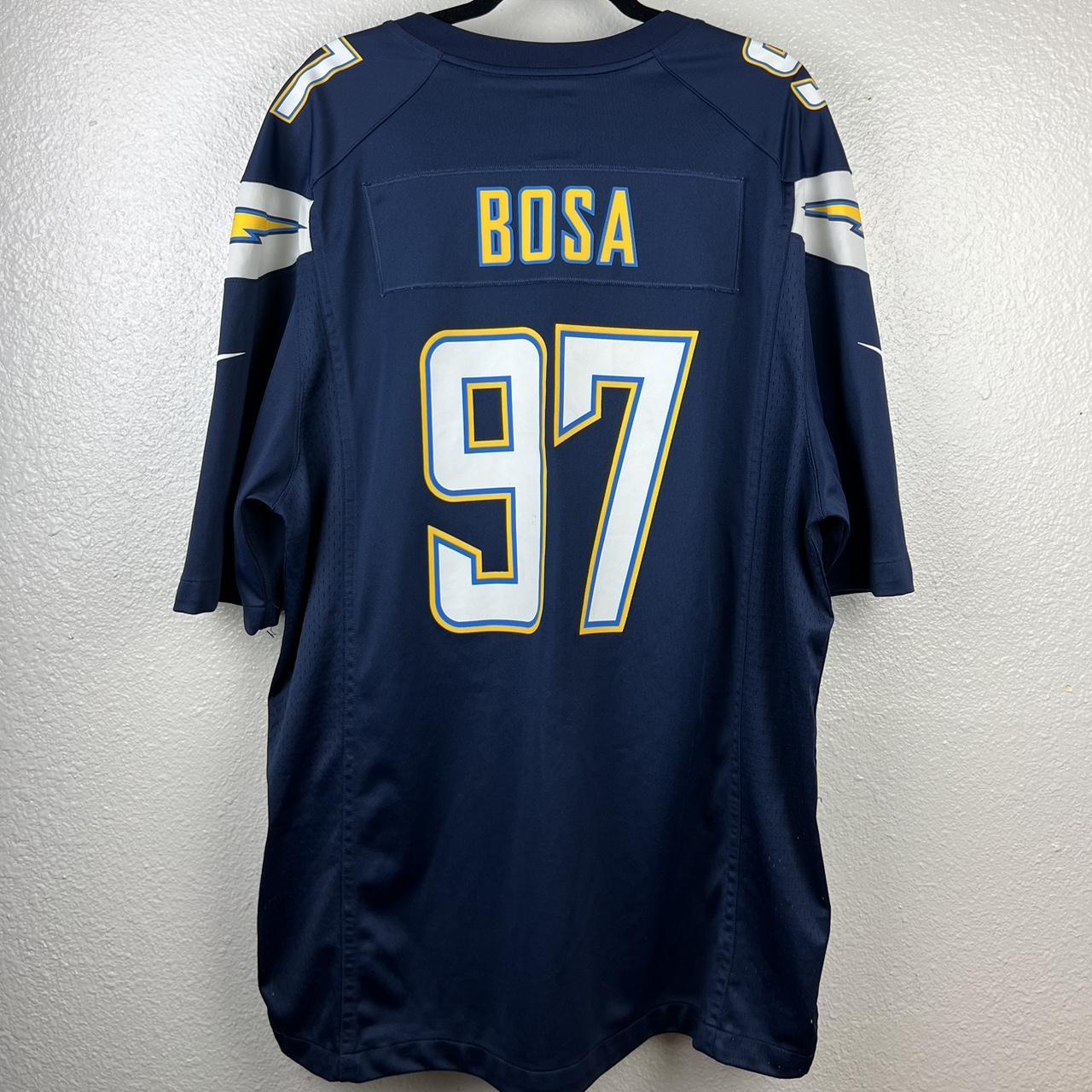 Blue Nike NFL LA Chargers Bosa #97 Game Jersey