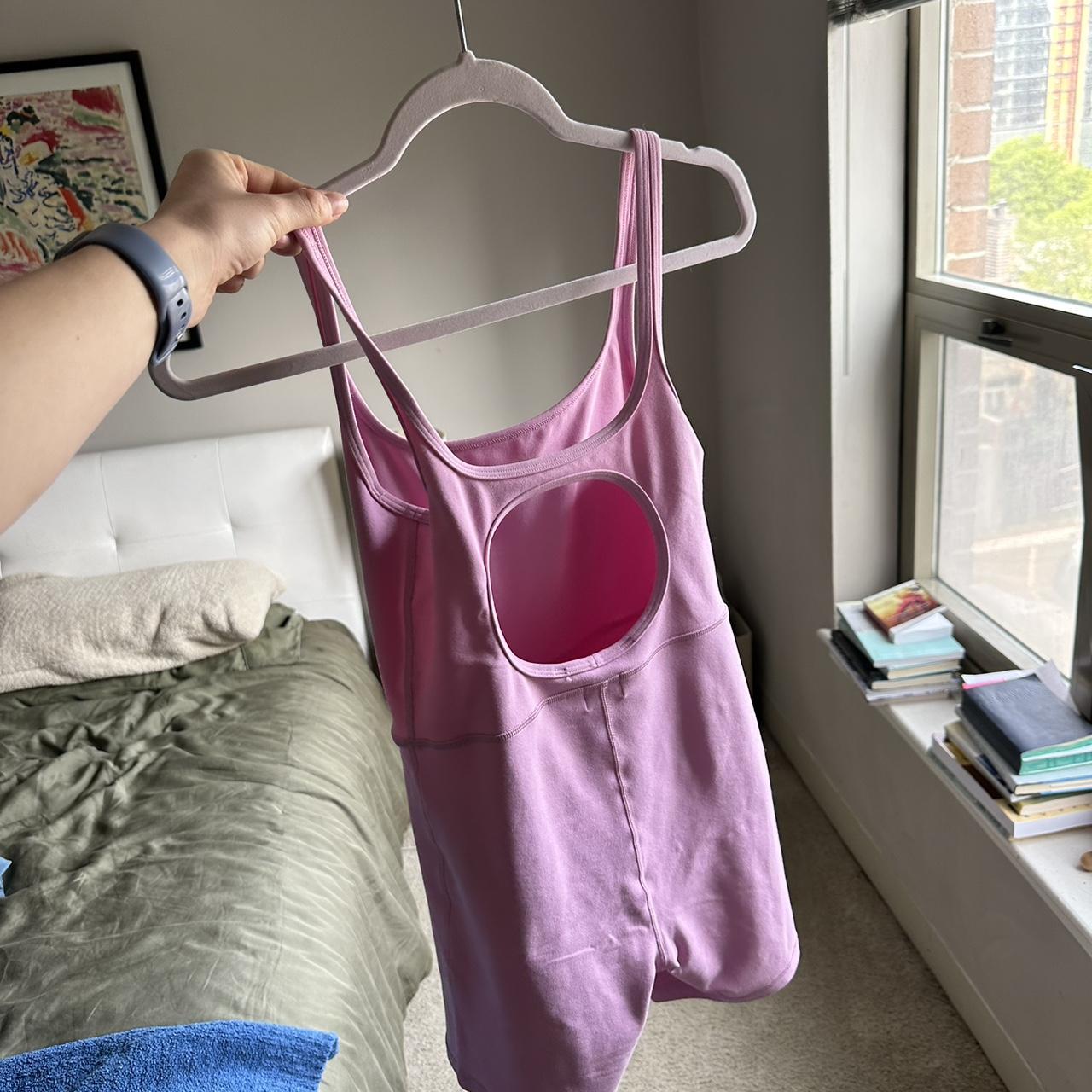 Aritzia Women's Pink Jumpsuit Depop