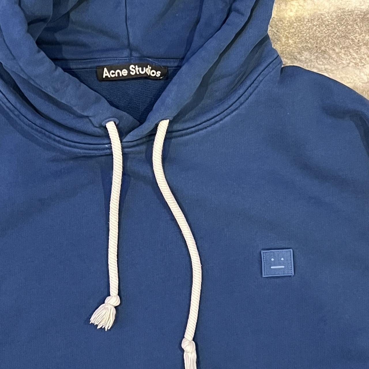 Acne studios blue on sale hoodie