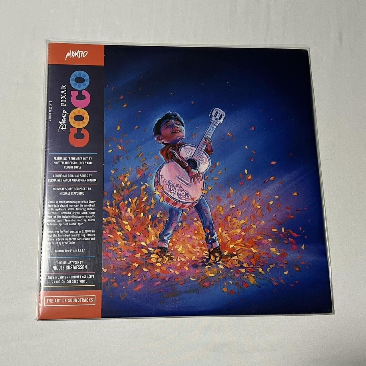 Coco Soundtrack Vinyl Mondo Exclusive Cloudy Orange... - Depop