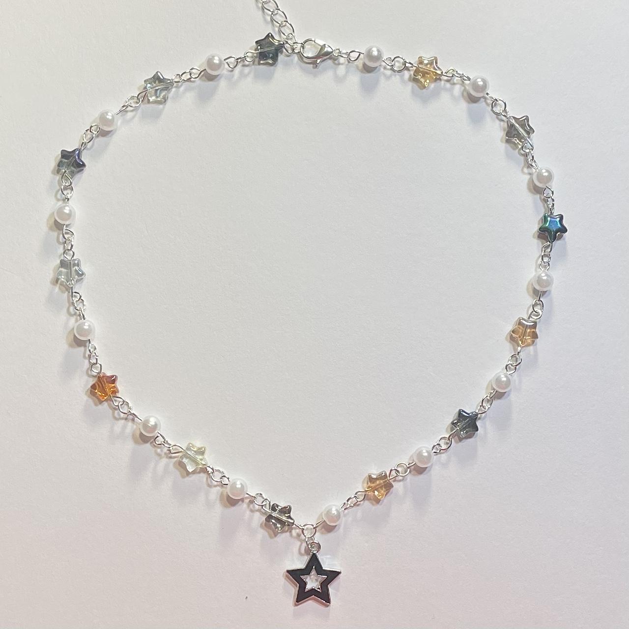 Star Necklace! #beaded #handmade - Depop