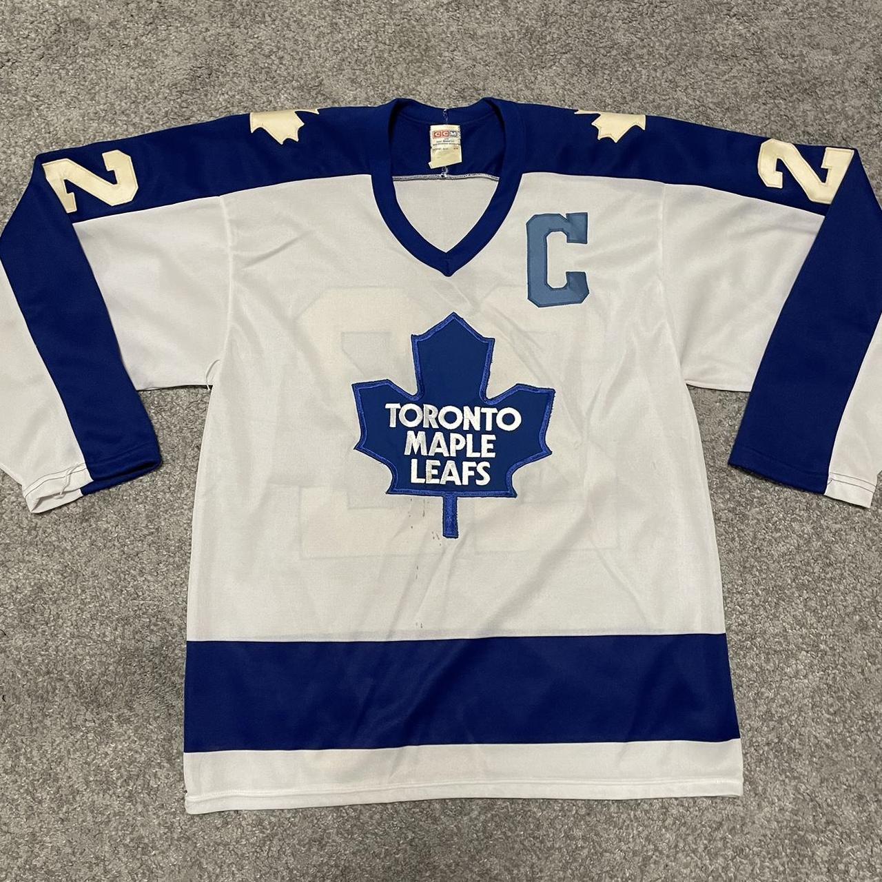 Vintage Toronto Maple Leafs Hockey Jersey... - Depop