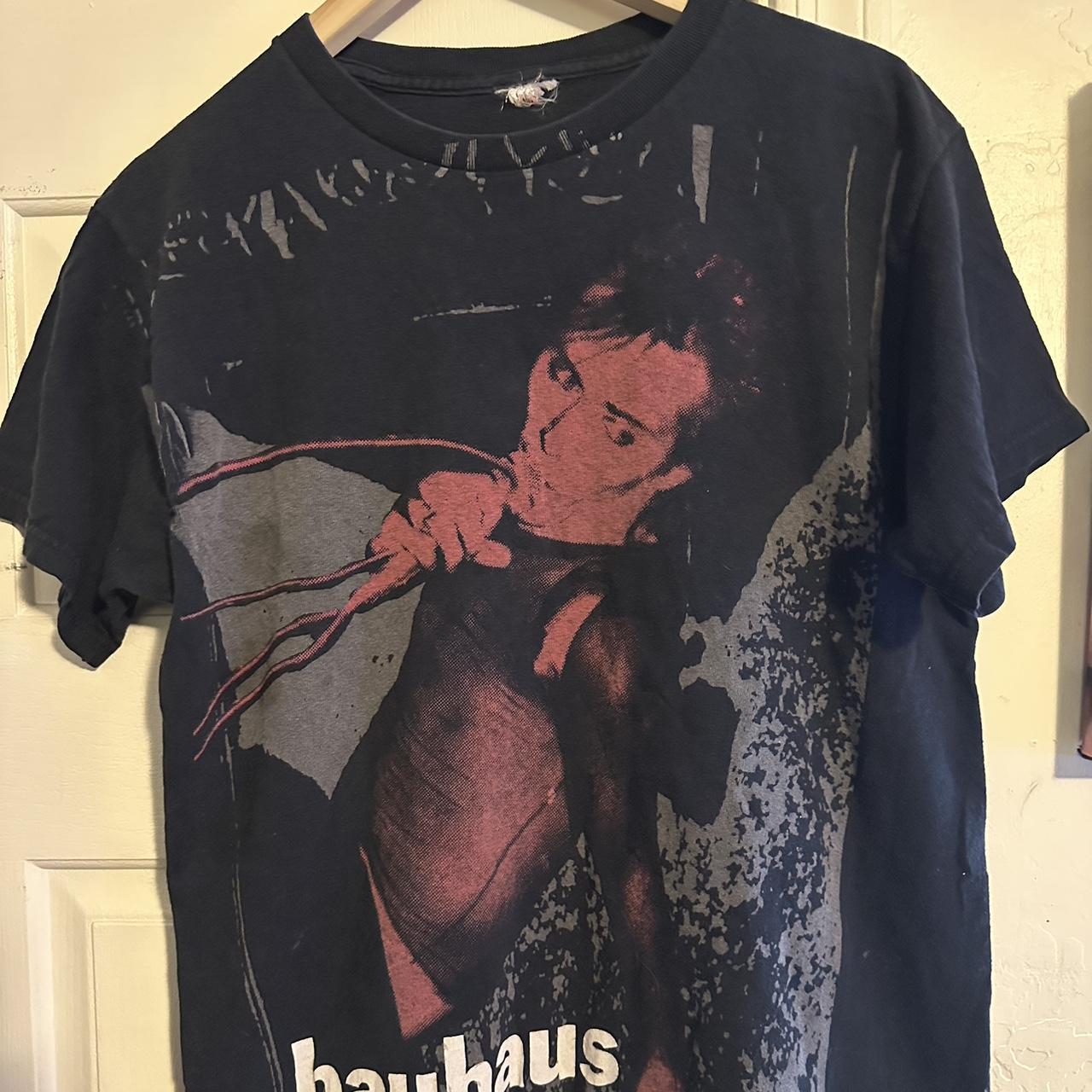 Medium vintage bauhaus aop t-shirt. I’m guessing the... - Depop