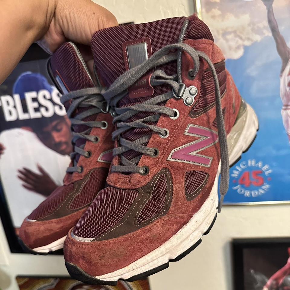 new balance 990v4 burgundy