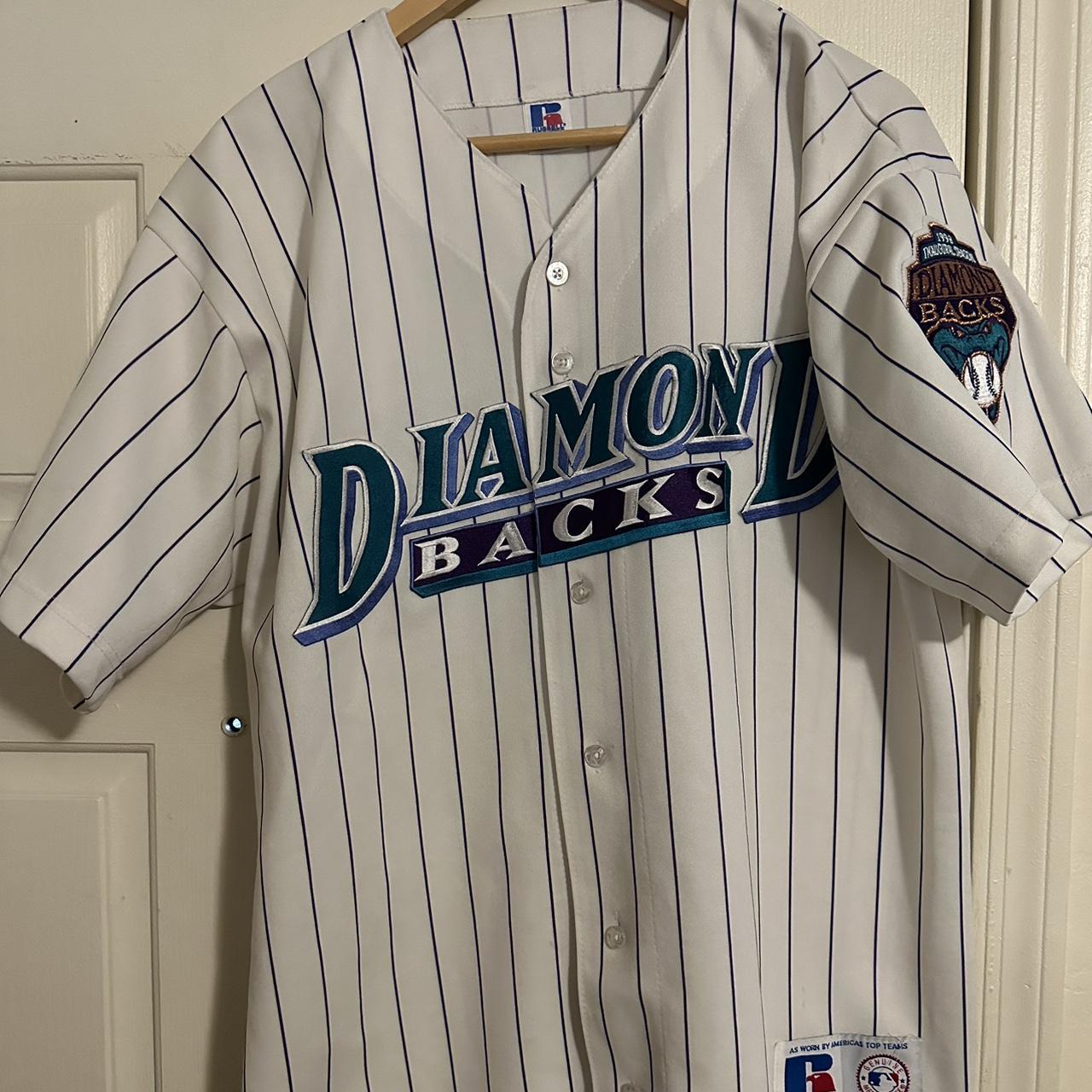 Throwback Arizona diamondbacks jersey. Men's xl. - Depop