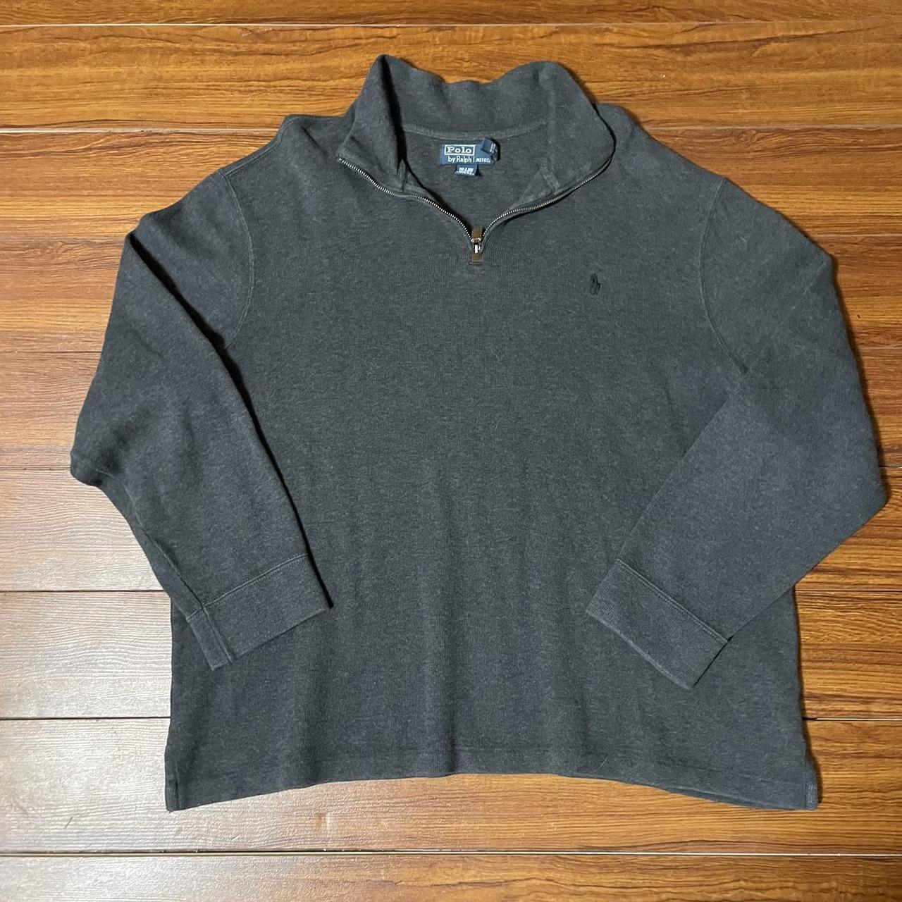 Polo Ralph Lauren Men's Grey and Black Shirt | Depop