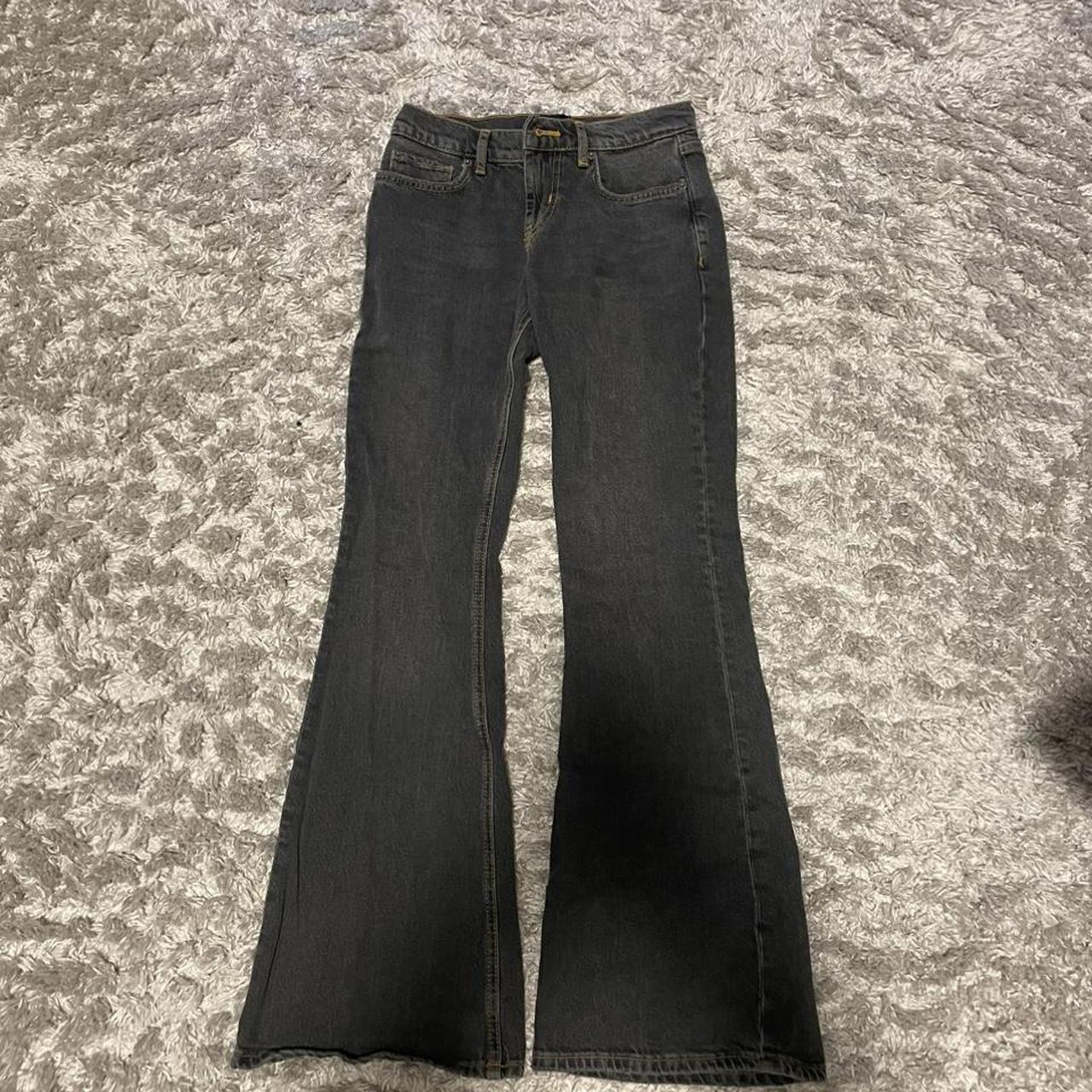 Black Urban Outfitters Flare Jeans - Depop