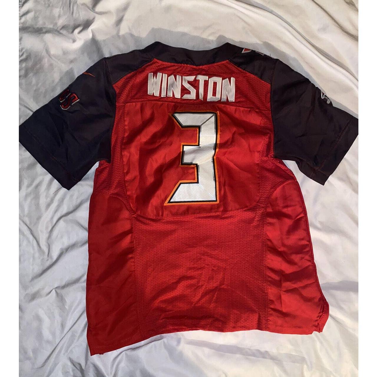 Nike Tampa Bay Buccaneers Jersey Number 3 Winston Size 40 NFL on field