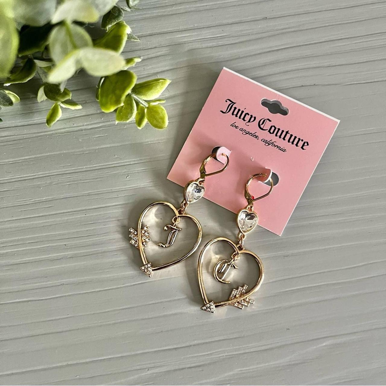 Juicy couture deals earrings heart