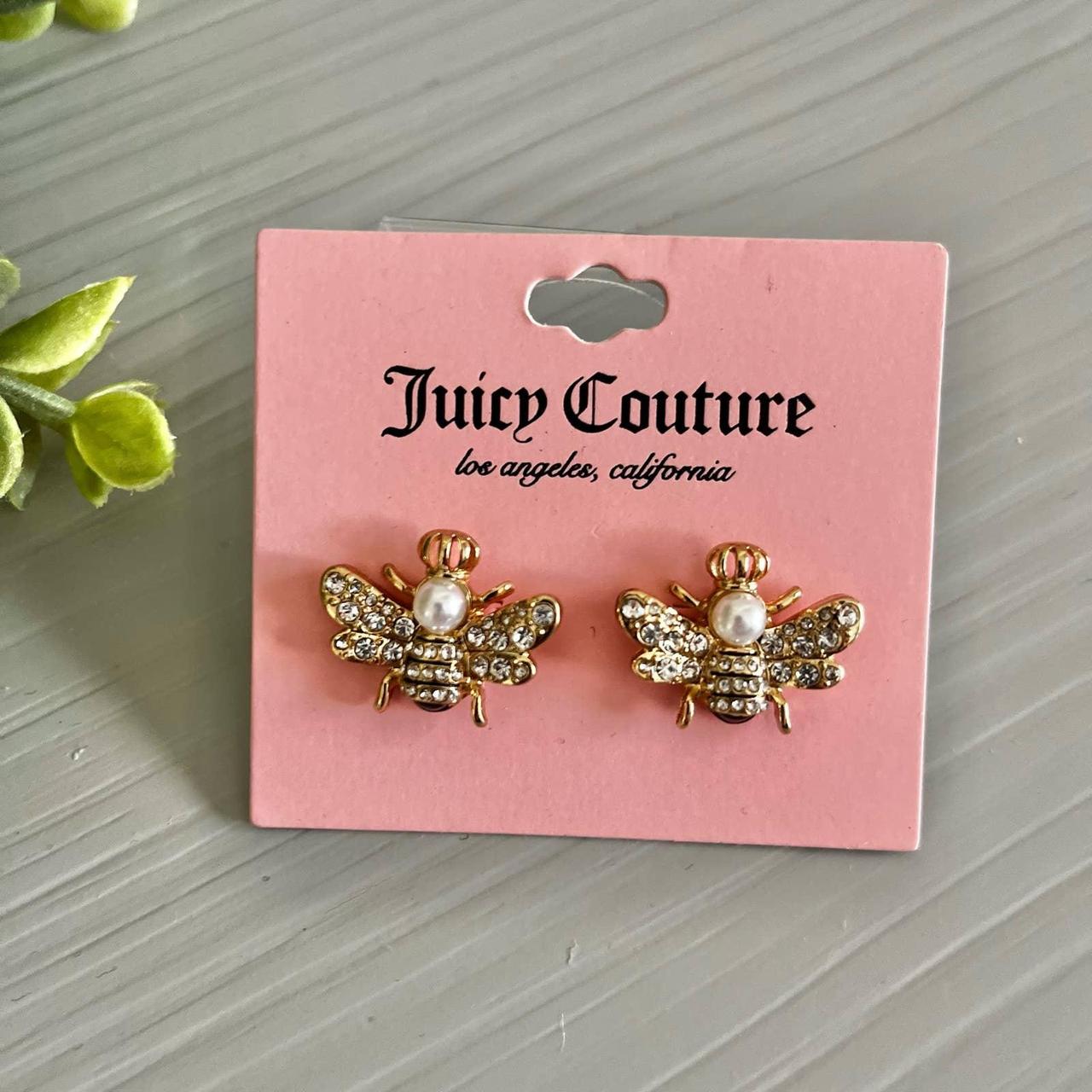 Juicy couture store bee earrings