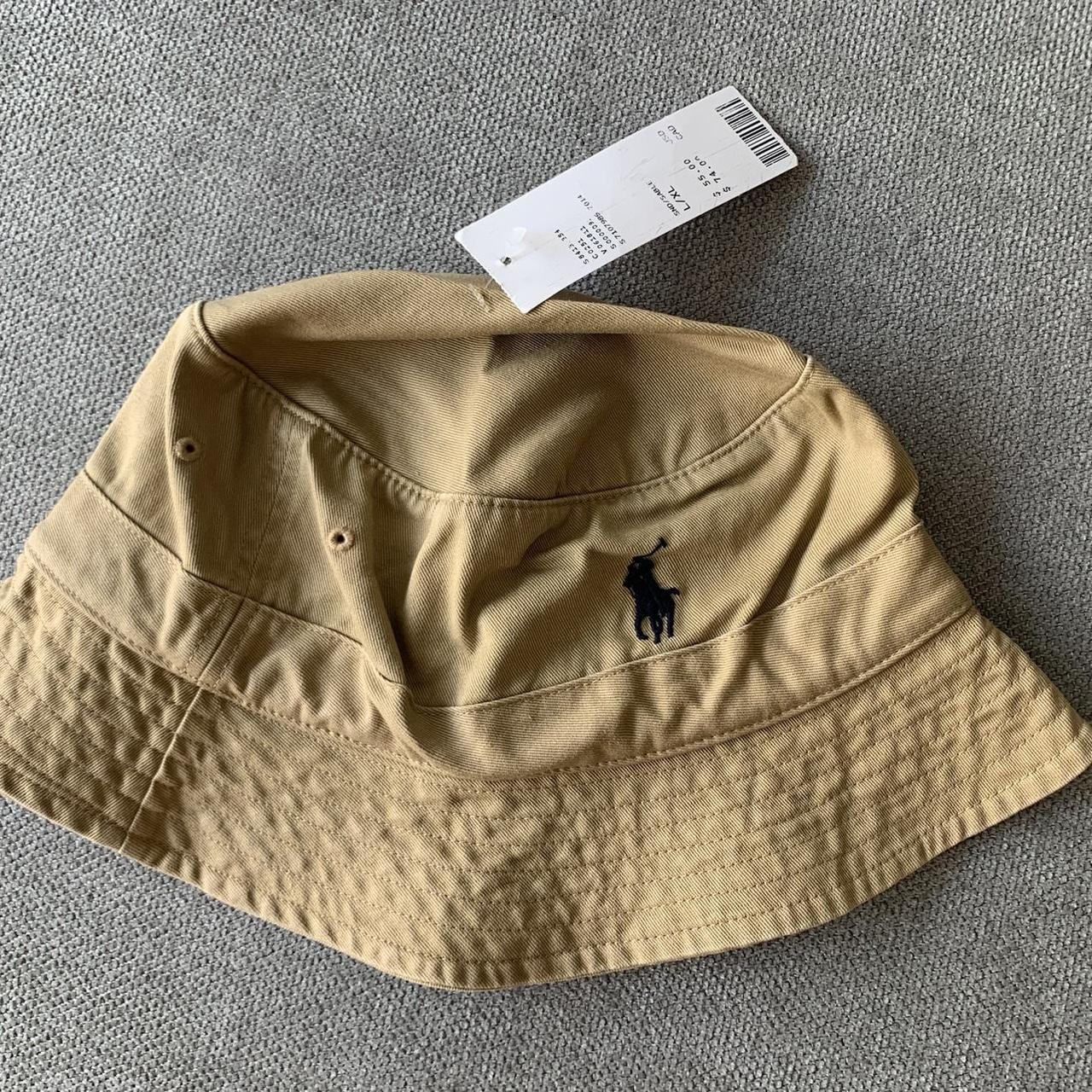 Polo bucket hat khaki online