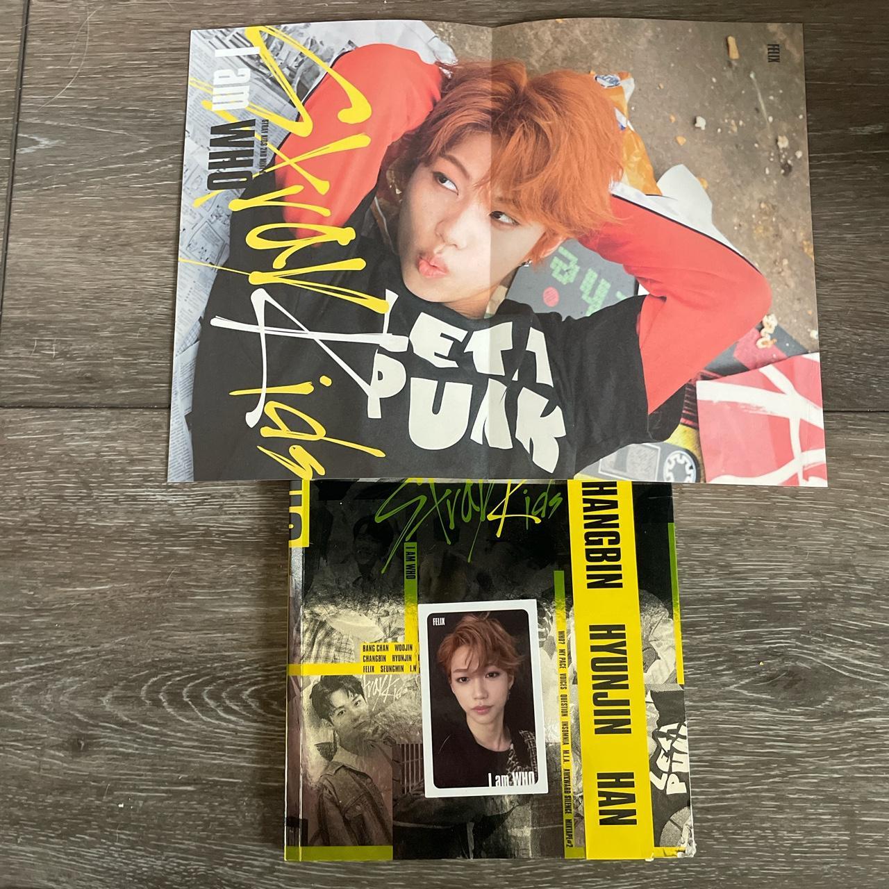 Stray Kids I AM WHO album with Felix inclusions. | Depop
