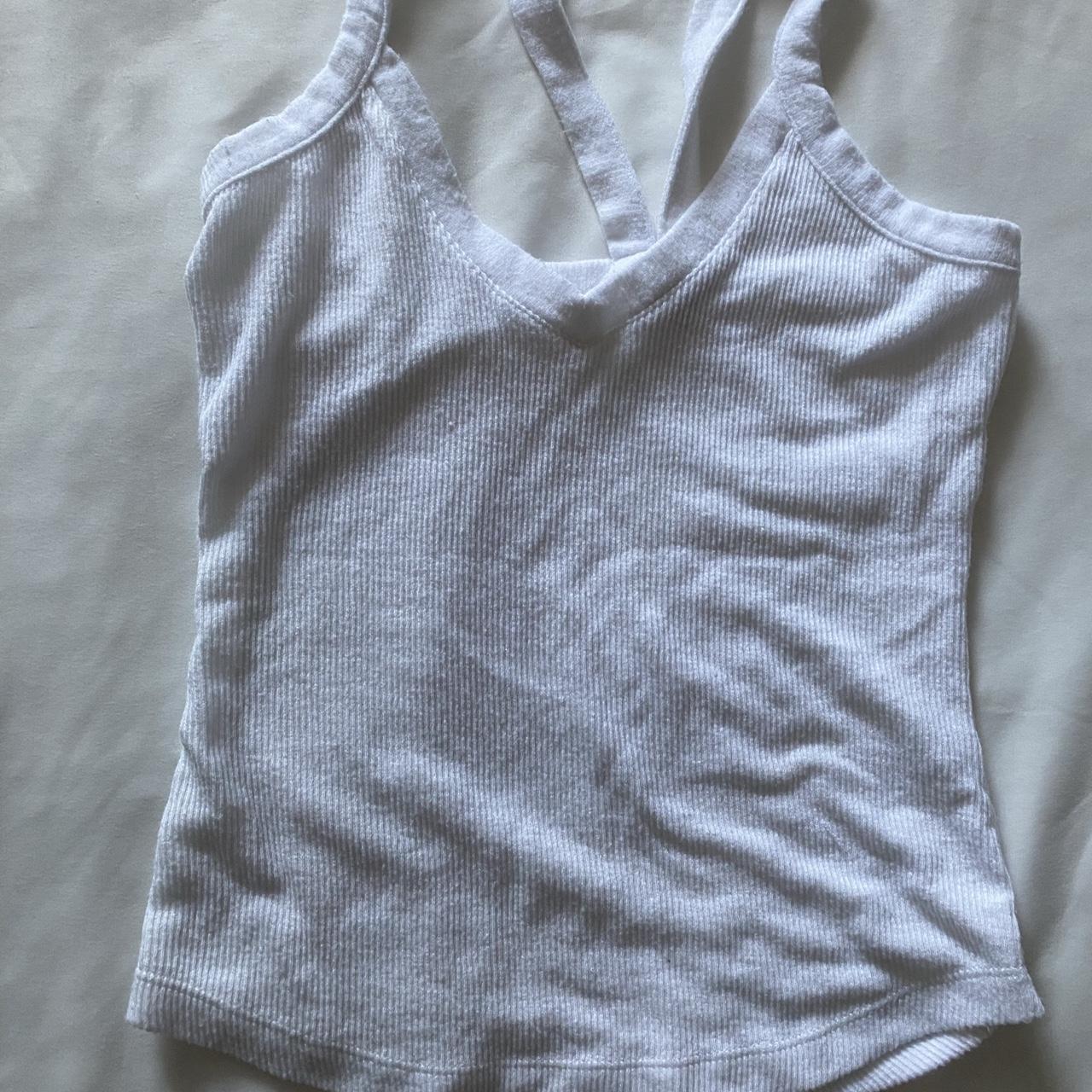 free people white tank top. super soft material,... - Depop