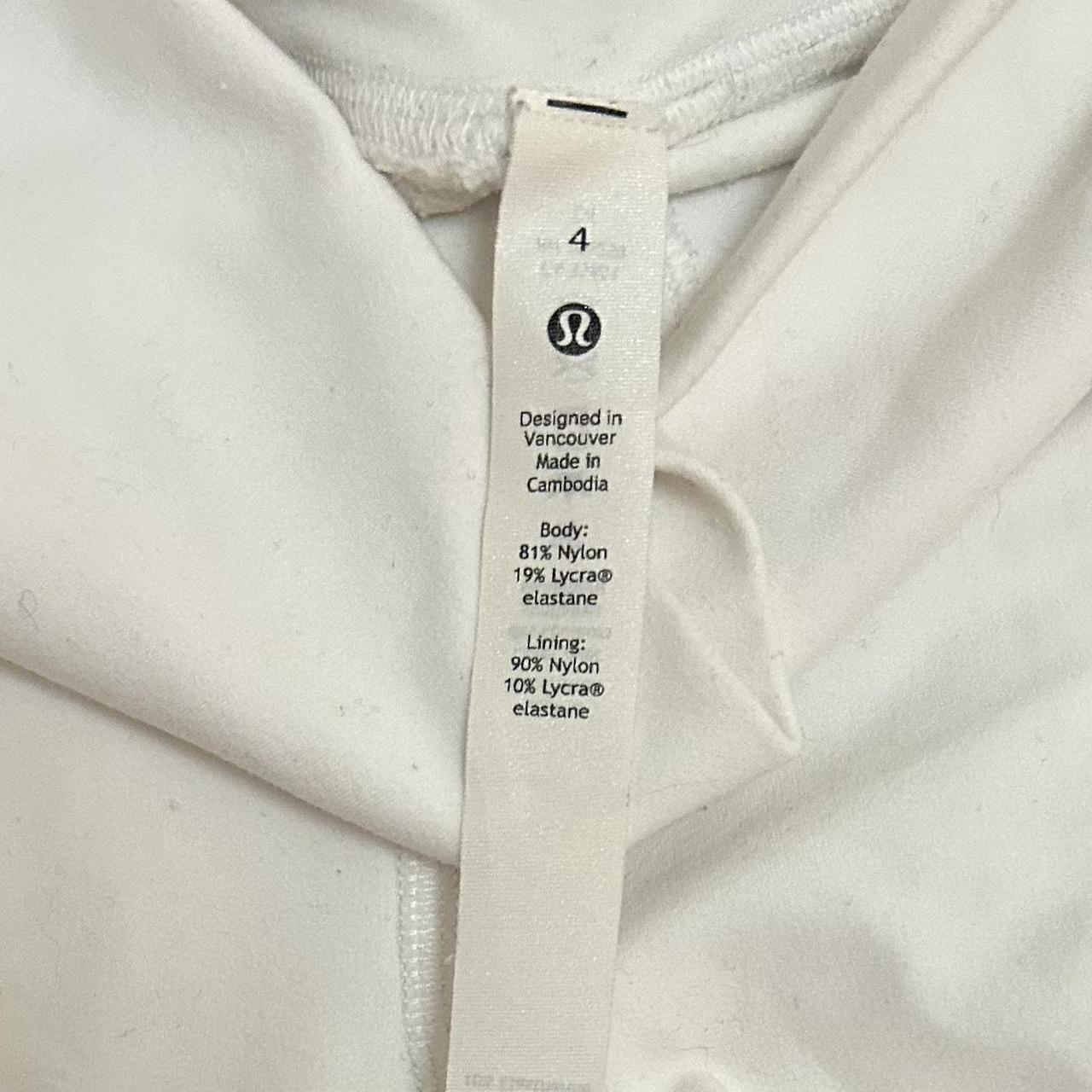 Lululemon white align leggings Size 4 Length | Depop