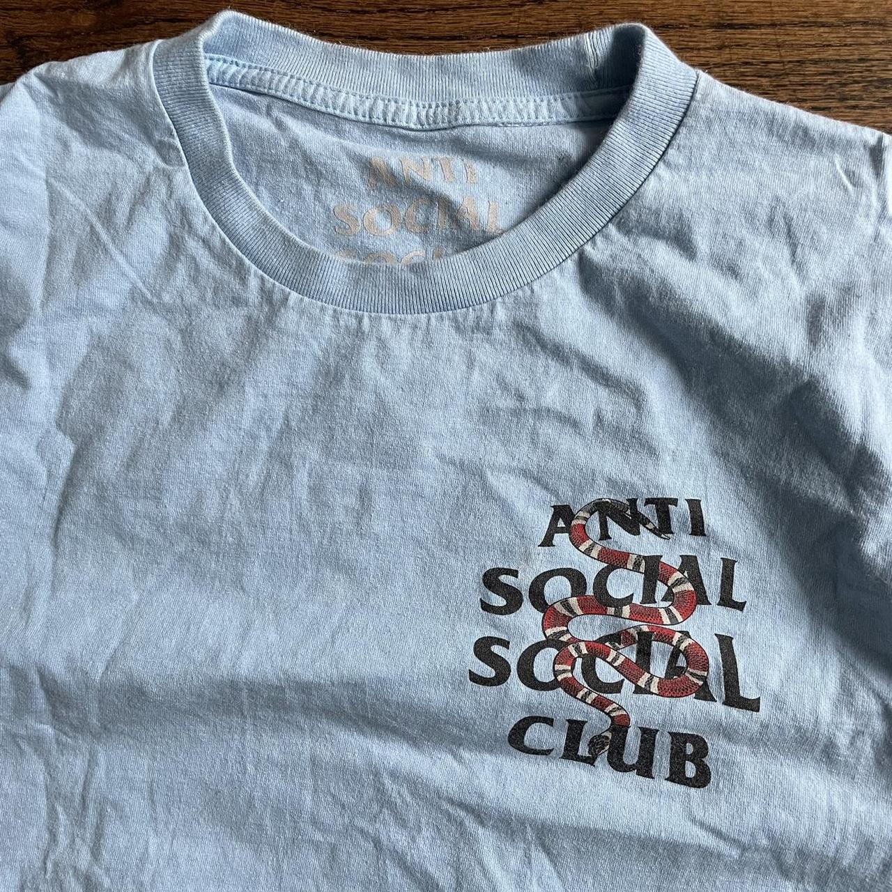 Anti Social Social Club Men's Blue T-shirt (5)