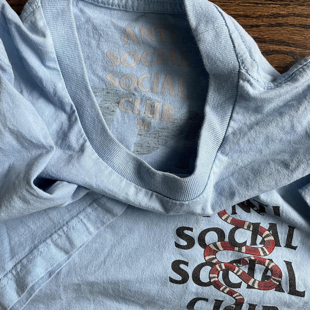 Anti Social Social Club Men's Blue T-shirt (6)
