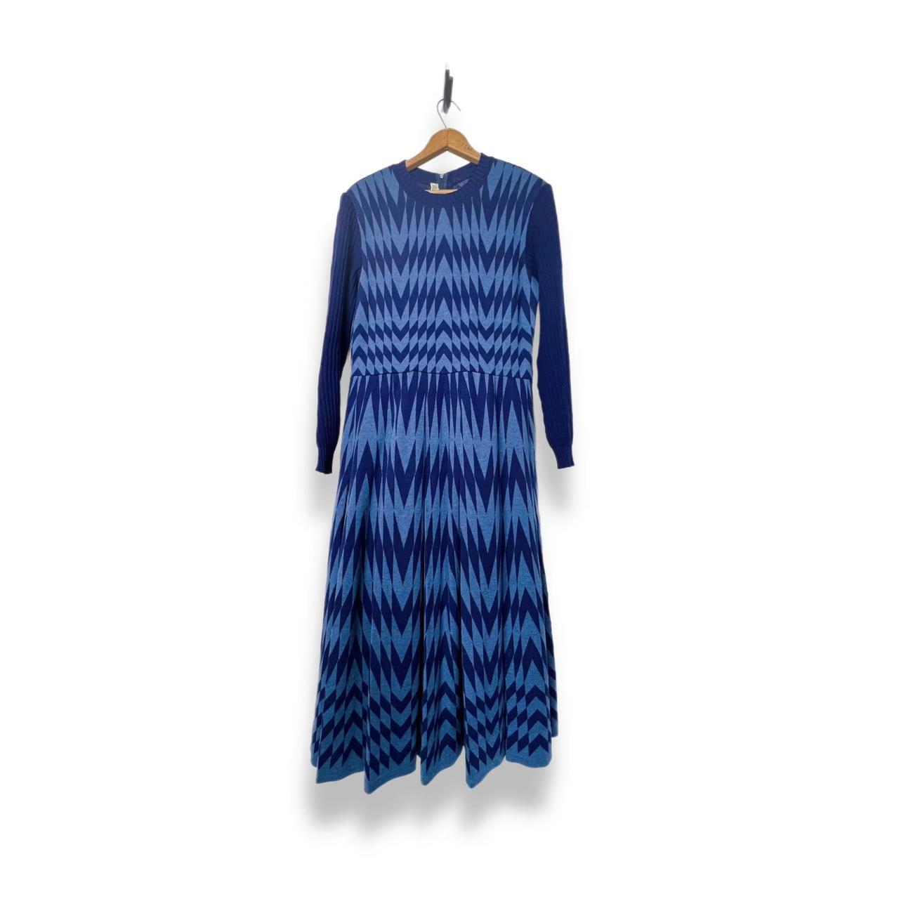 Lanvin Women's Blue and Navy Dress