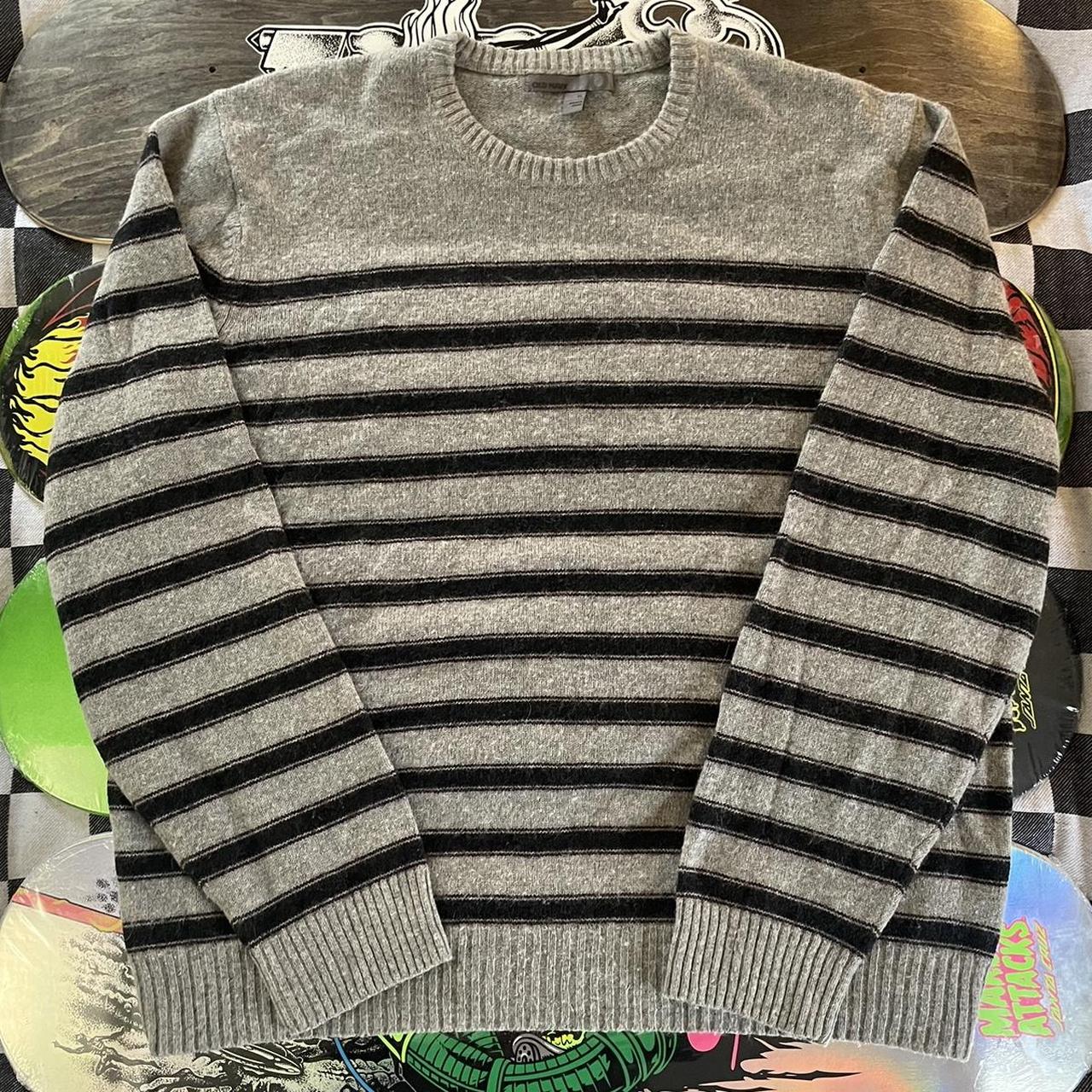 Vintage old navy striped sweater Vintage early... - Depop