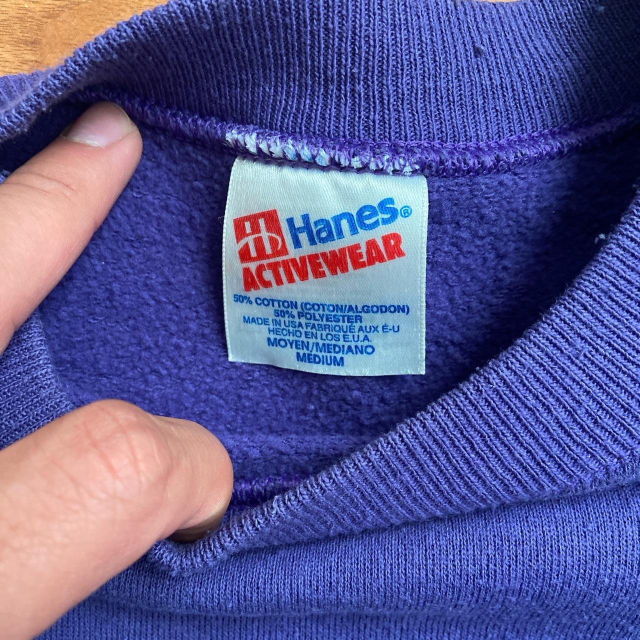 Hanes Women's Purple Sweatshirt | Depop