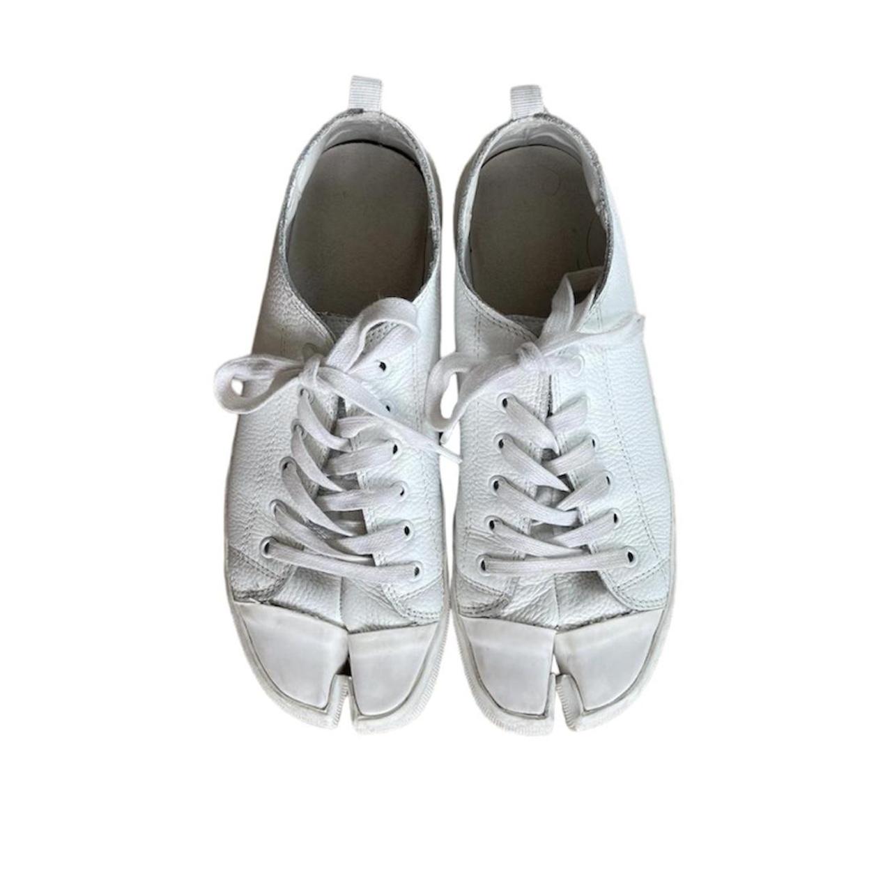 Maison Margiela Women's White Trainers | Depop