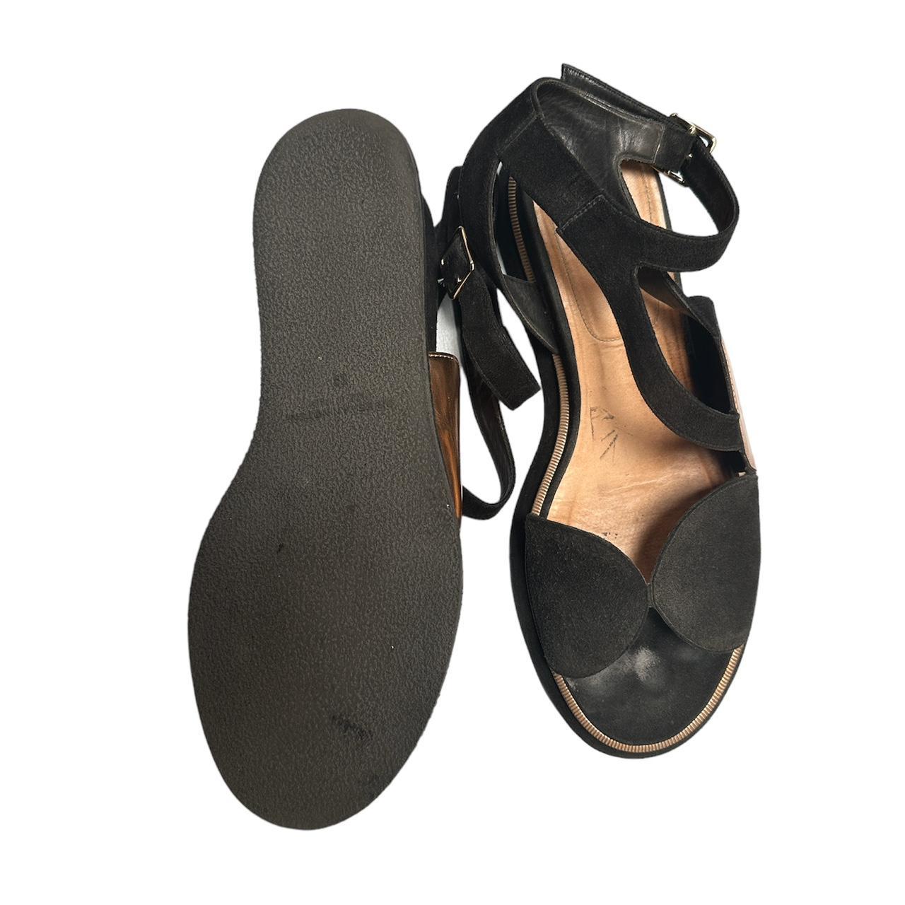 Dries Van Noten Women's Black and Gold Sandals (3)