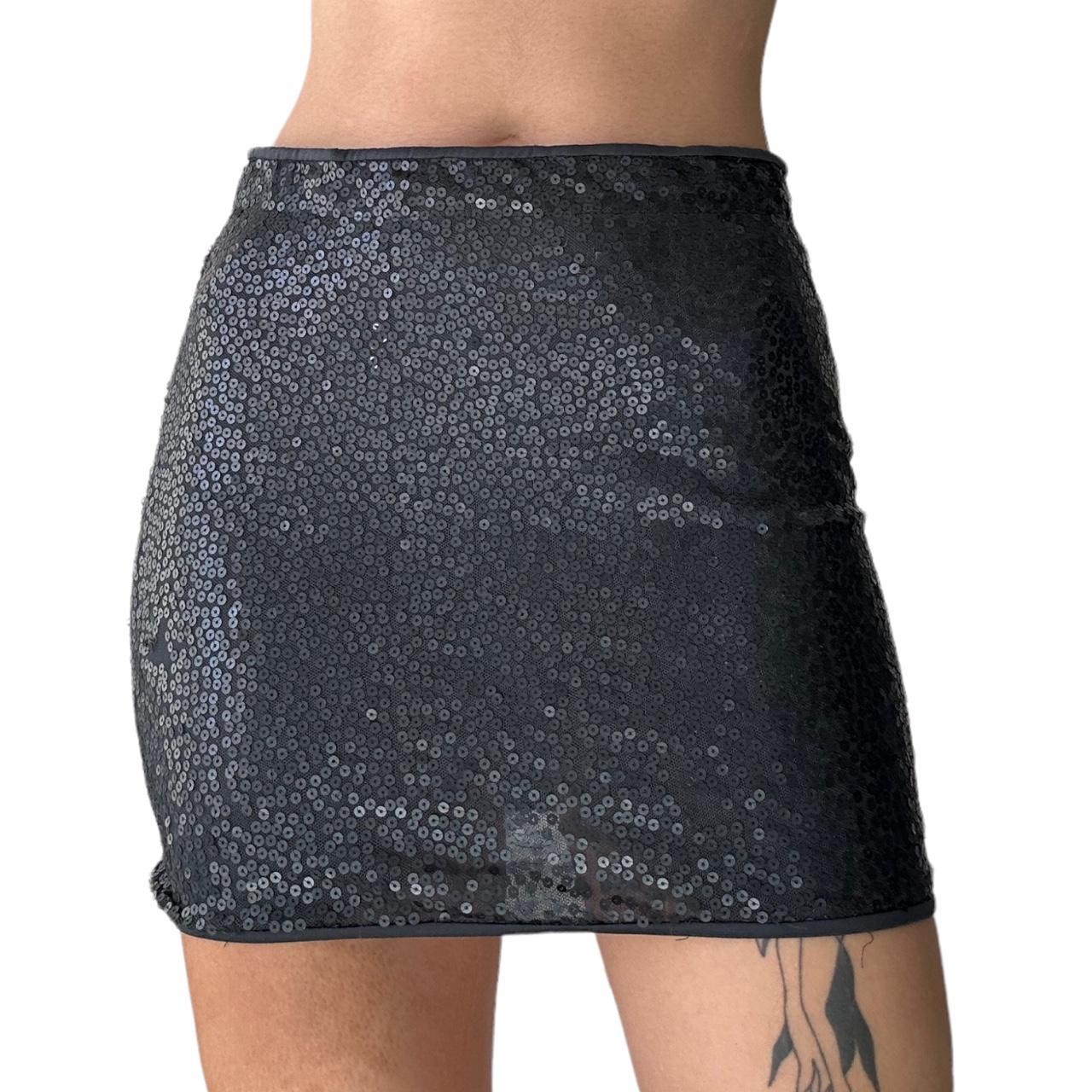 Vintage sequin skirt bodycon sequins all over 90s