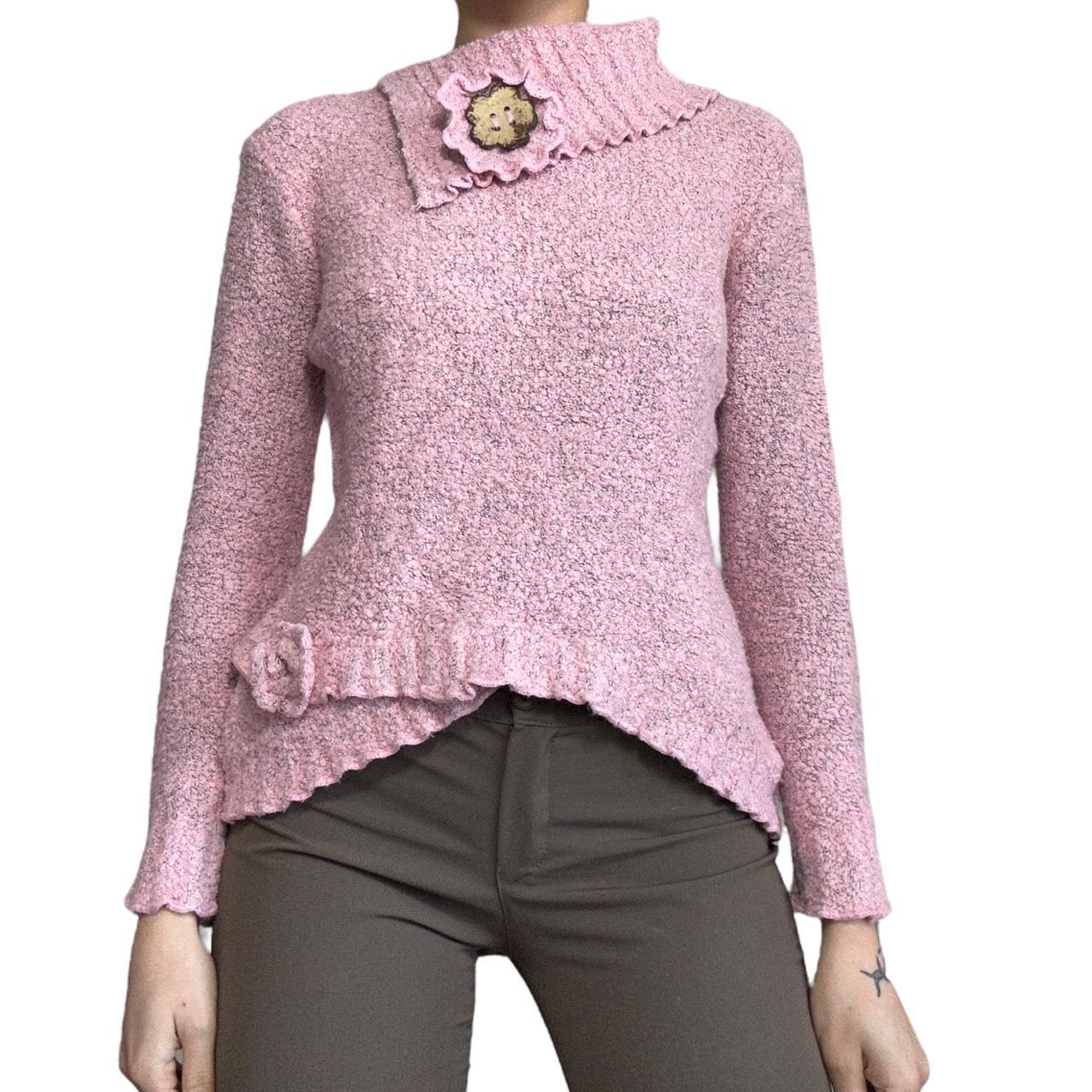 Women's Pink Jumper Depop