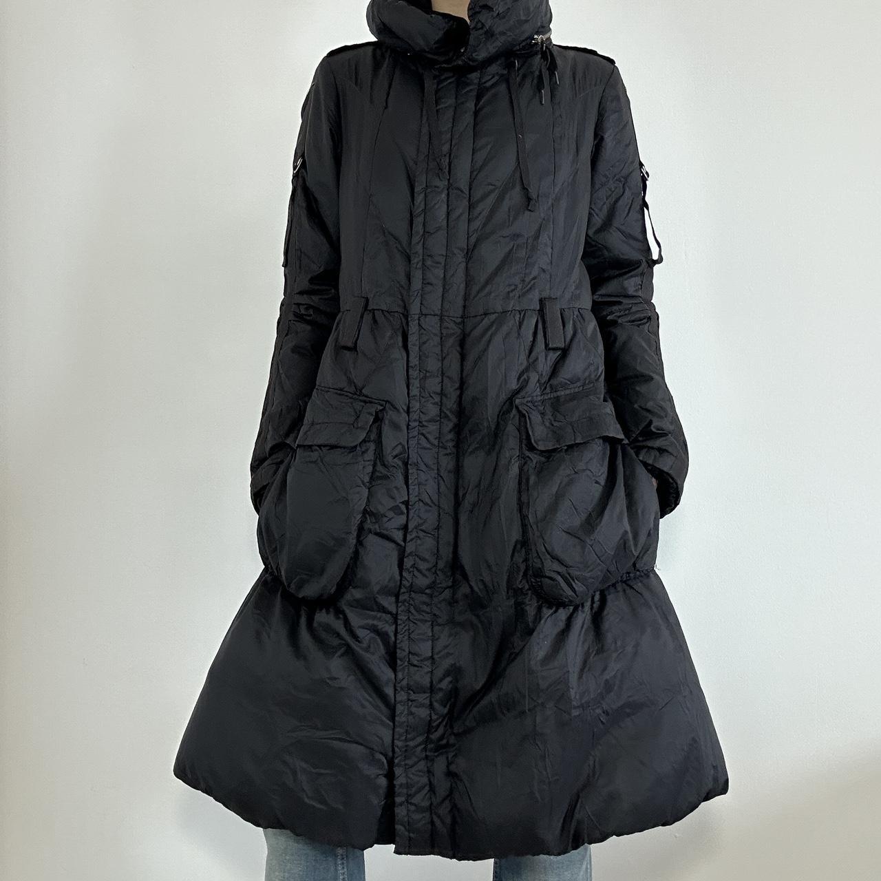 ダウンジャケット・コート Marithe + Francois Girbaud GLOSSY DUCK DOWN PUFFER black GLOSSY DUCK DOWN PUFFER black - MARITHÉ+FRANҪOIS GIRBAUD