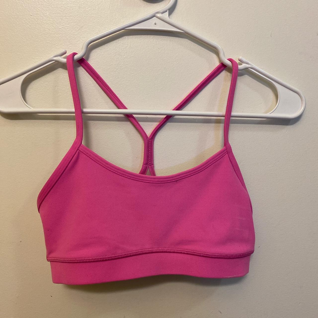 Lululemon Women's Pink Top | Depop