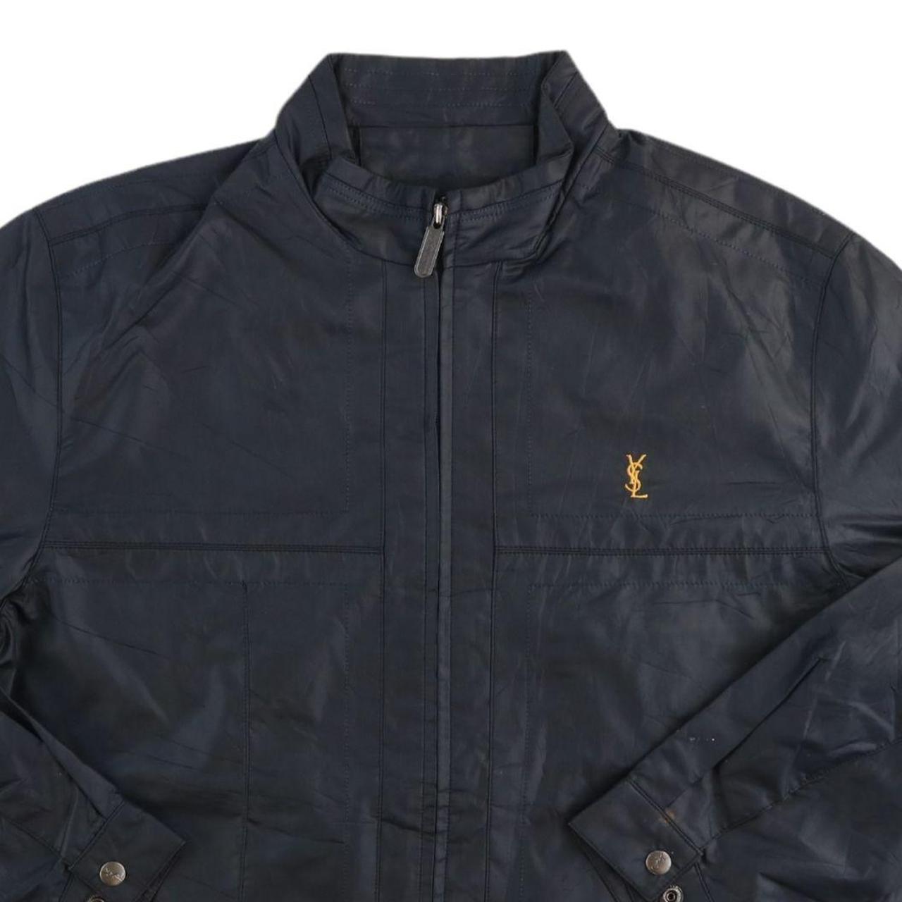 YSL Jacket YSL Coat Vintage 90s Track Jacket... Depop