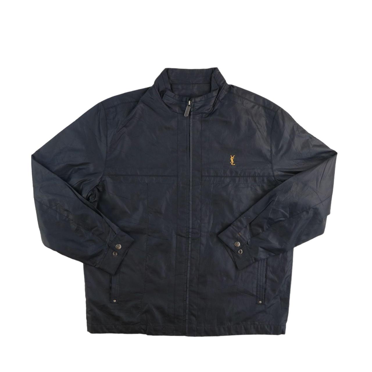 YSL Jacket YSL Coat Vintage 90s Track Jacket... Depop