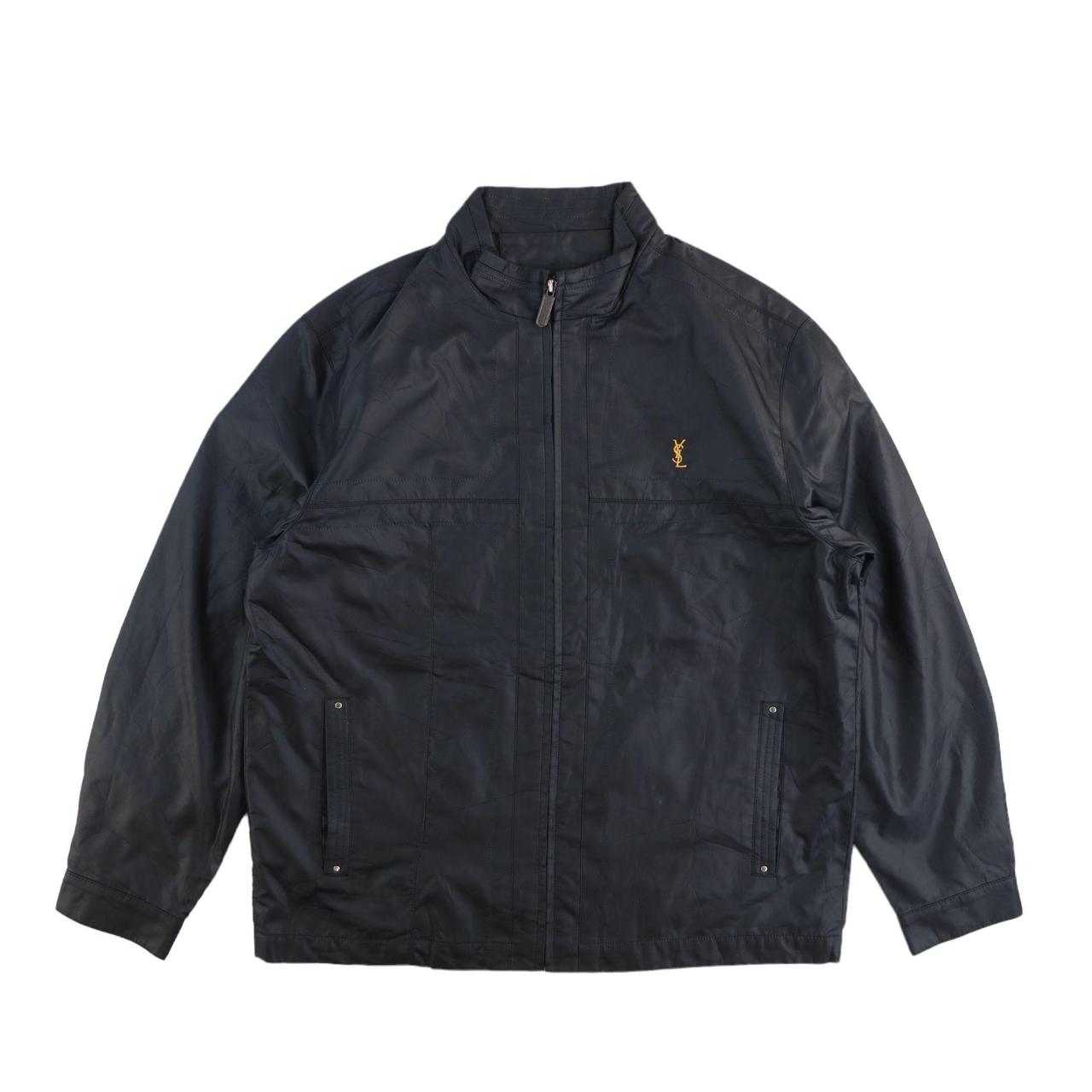 YSL Jacket YSL Coat Vintage 90s Track Jacket... Depop