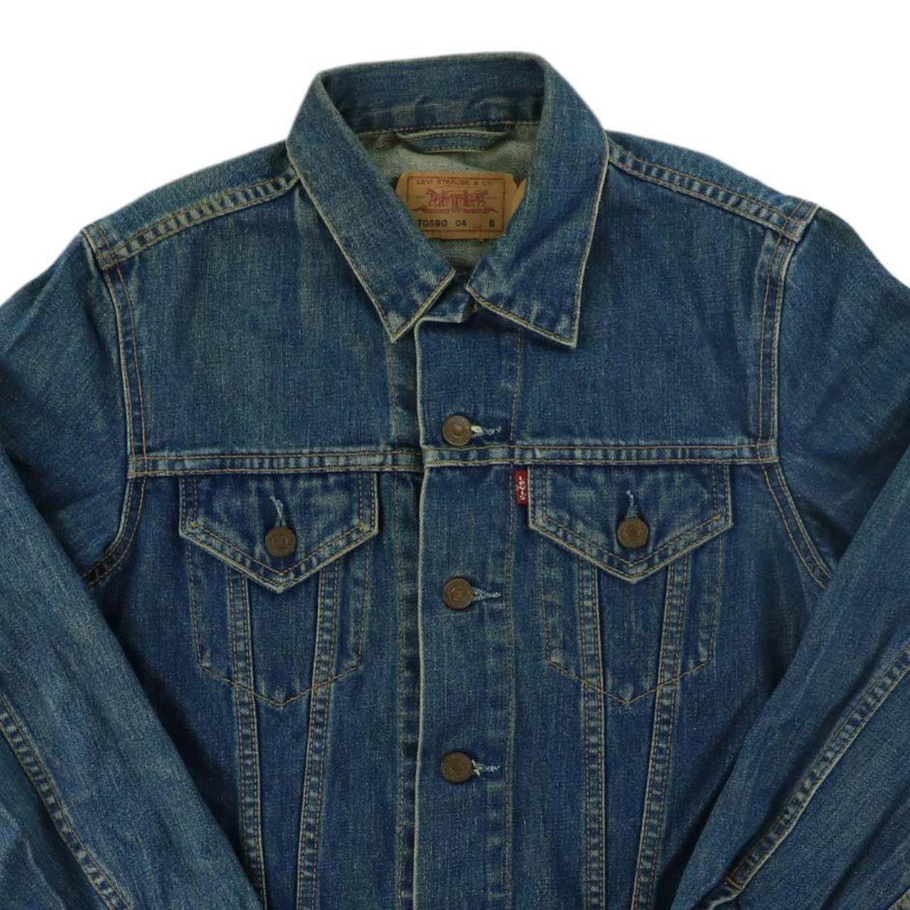 Levis Denim Jacket Levis Vintage Denim Coat... - Depop