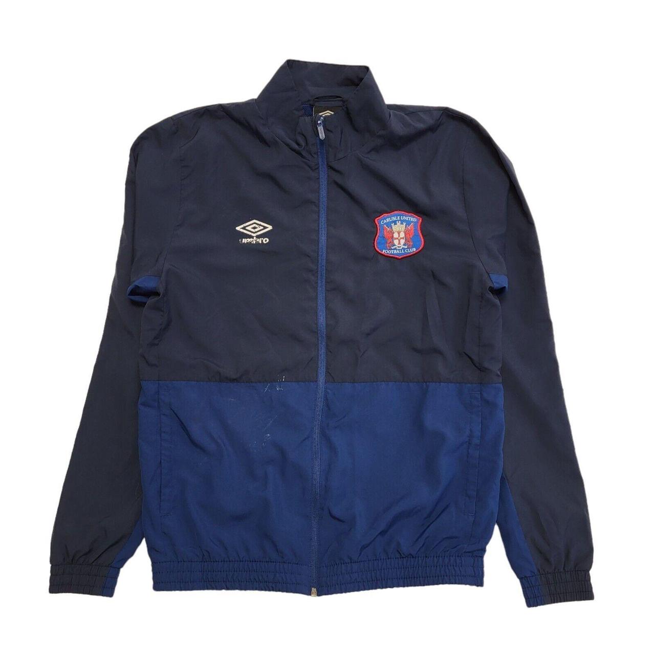 Umbro Sports jacket Umbro Navy Blue Carlisle Utd... Depop