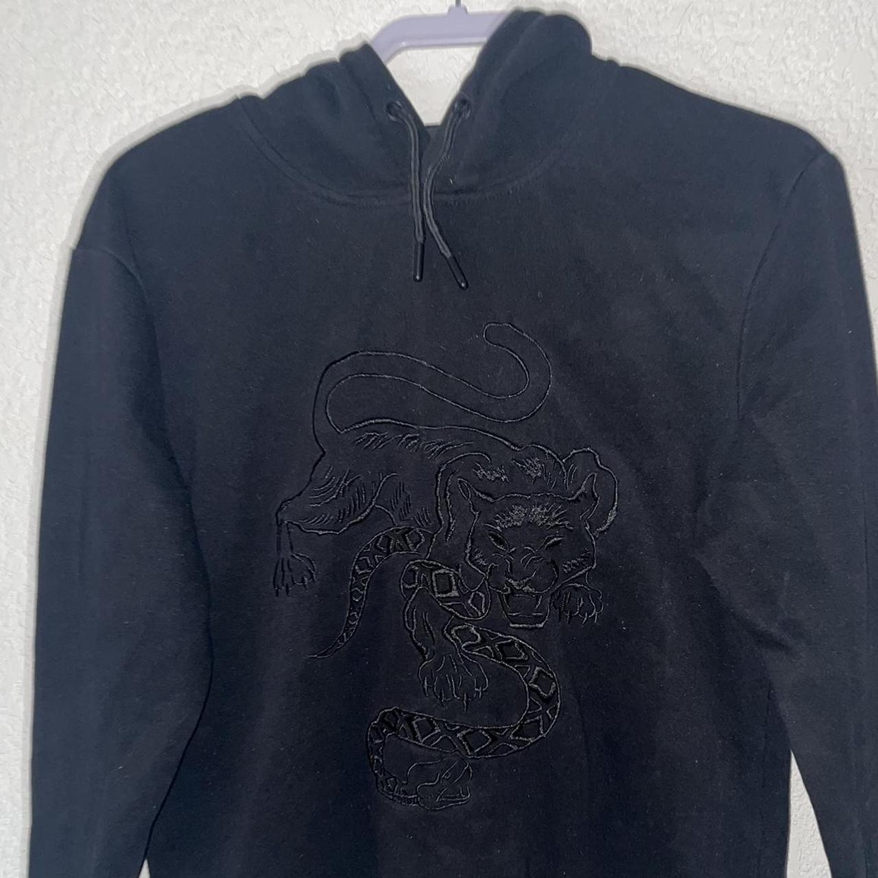 THE WEEKND XO H&M HOODIE BLACK SIZE SMALL Depop