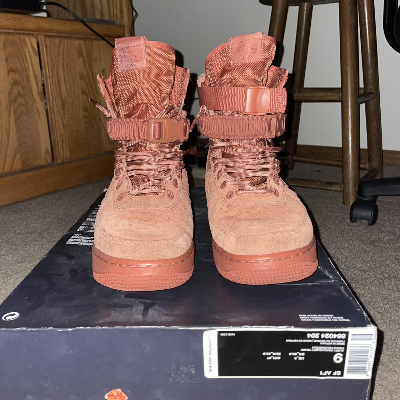 NIKE SF AF1 DUSTY PEACH SIZE WITH BOX, NO LID Depop