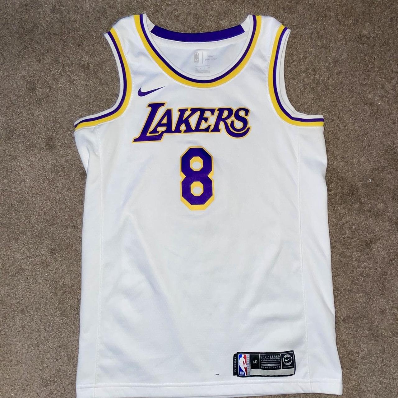 Nike Lakers Jersey White Kobe NIKE LAKERS SWINGMAN KOBE BRYANT