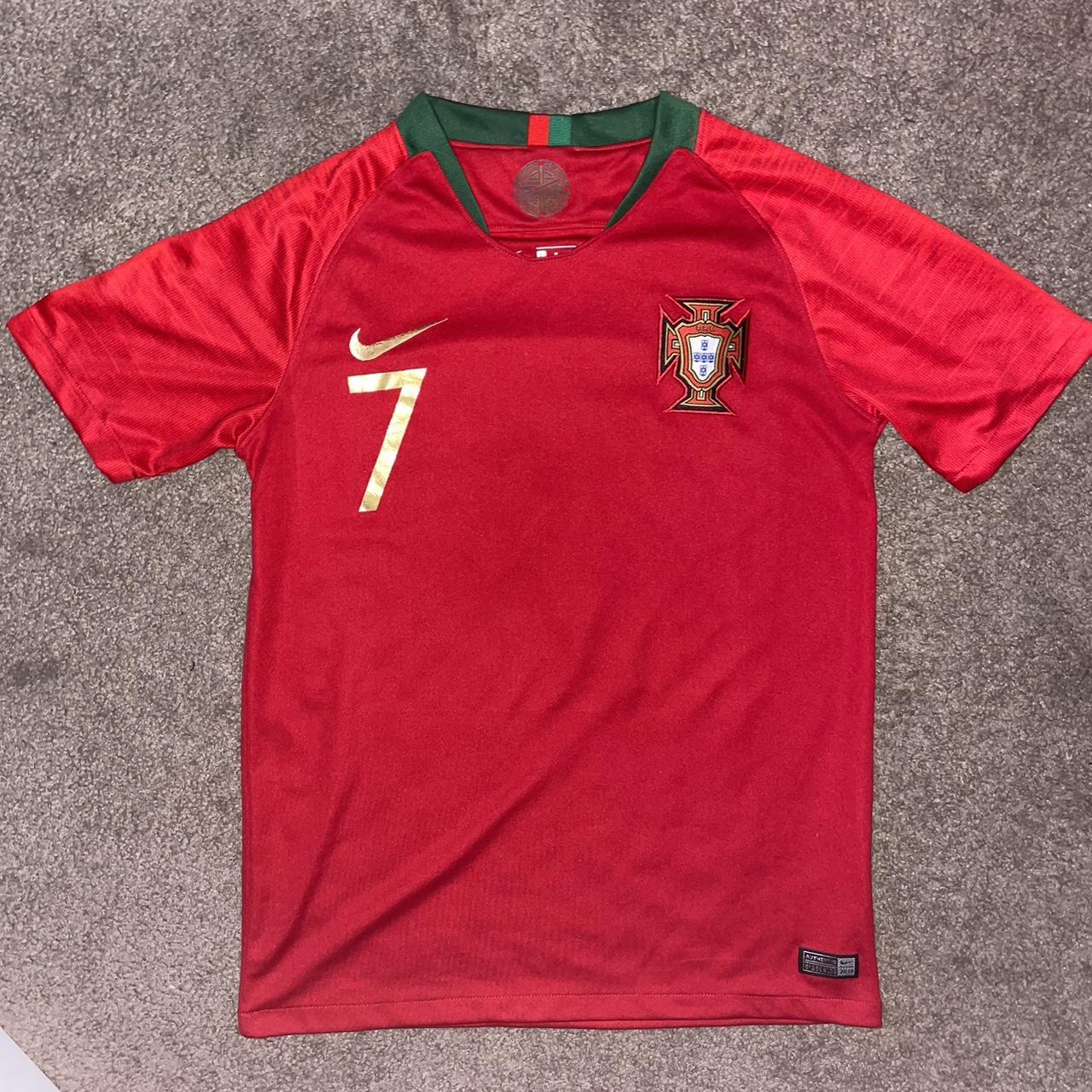 Nike Portugal 2018 World Cup Home Kit Size - Depop