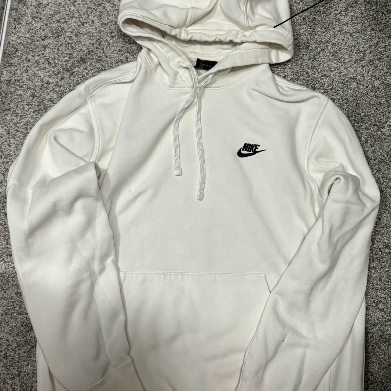 White nike hoodie xs sale