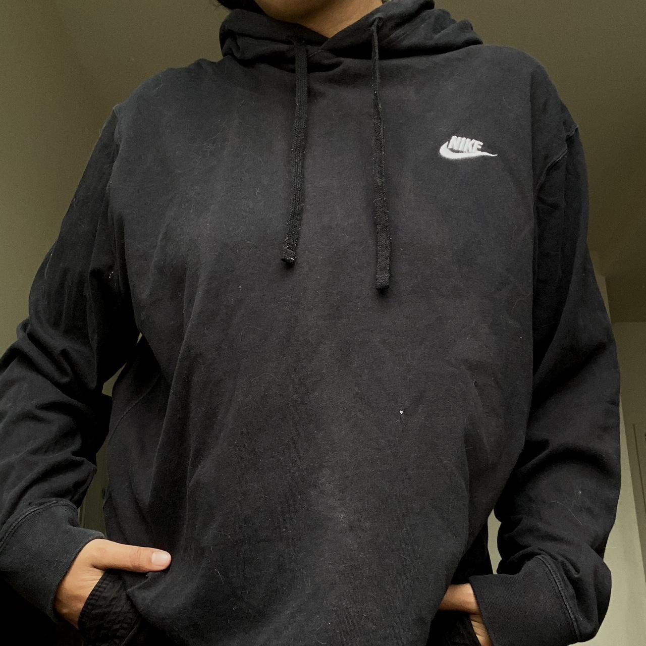 Black Nike hoodie Size large Would fit smaller