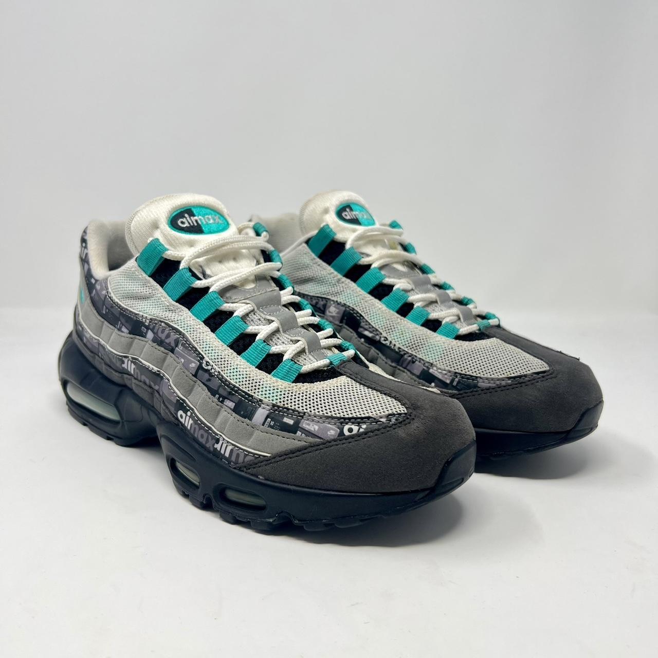 Nike Air Max 95 Atmos Clear Jade UK8 Very good... - Depop