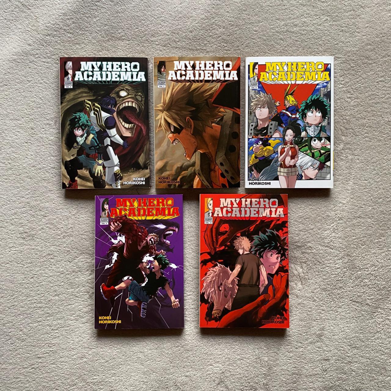 My Hero Academia Volume 6-10 set by Kohei... - Depop