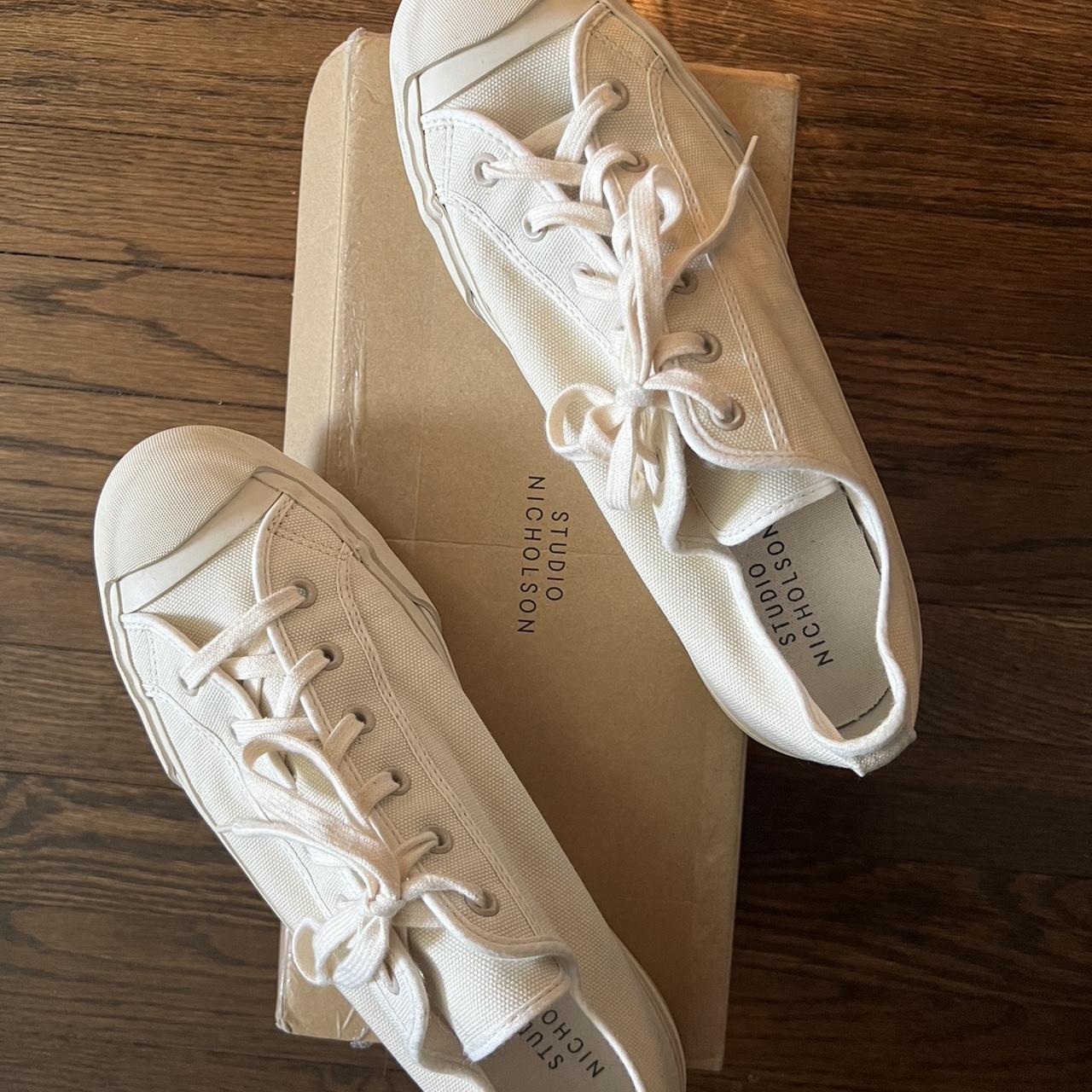 Studio Nicholson& Moonstar trainers, canvas upper... - Depop