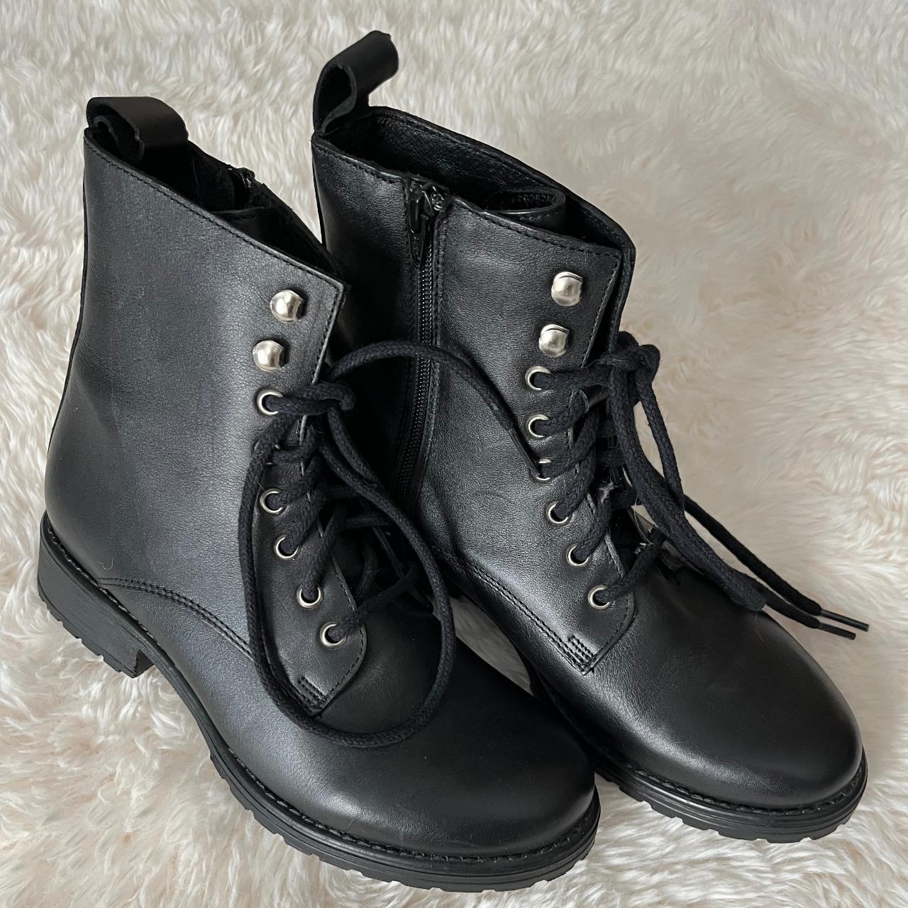 STEVE MADDEN Black Boots - Size 9 - Never worn DM me... - Depop