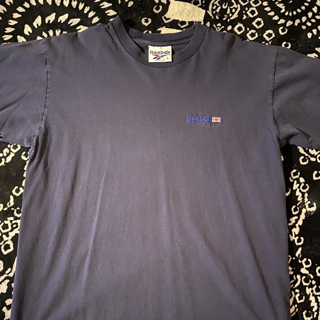 Vintage Reebok Classic embroidered t-shirt.... - Depop