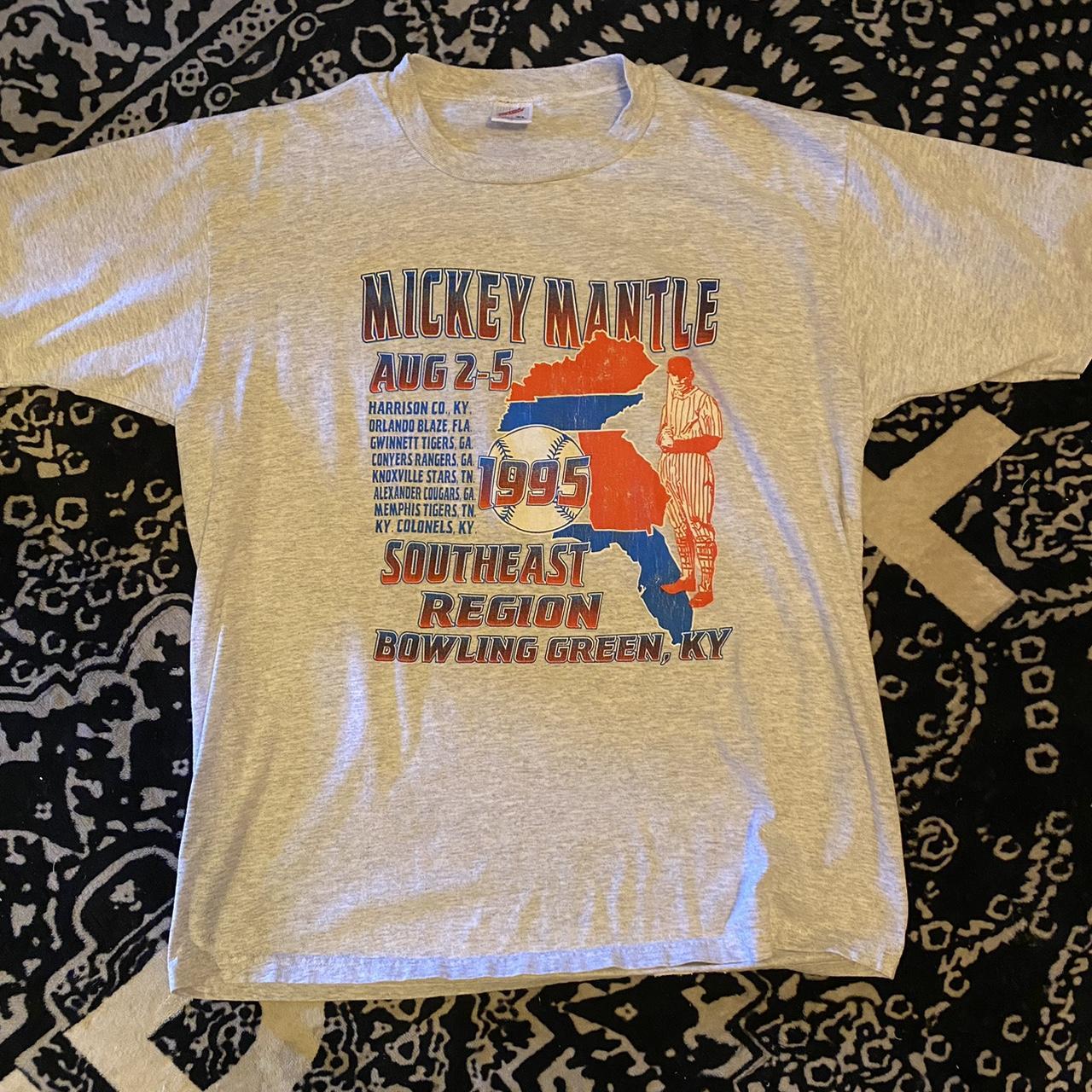 mickey mantle tee shirts