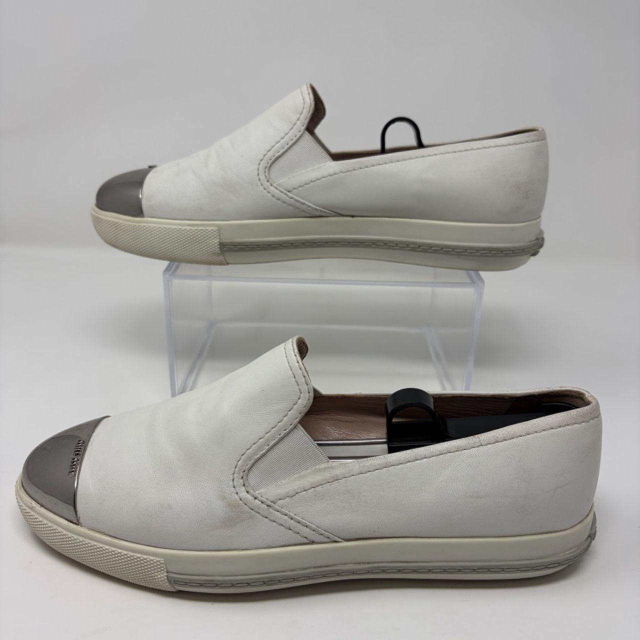 Miu Miu Women's Loafers - White - US 8.5 – Miu Mi… - image 3