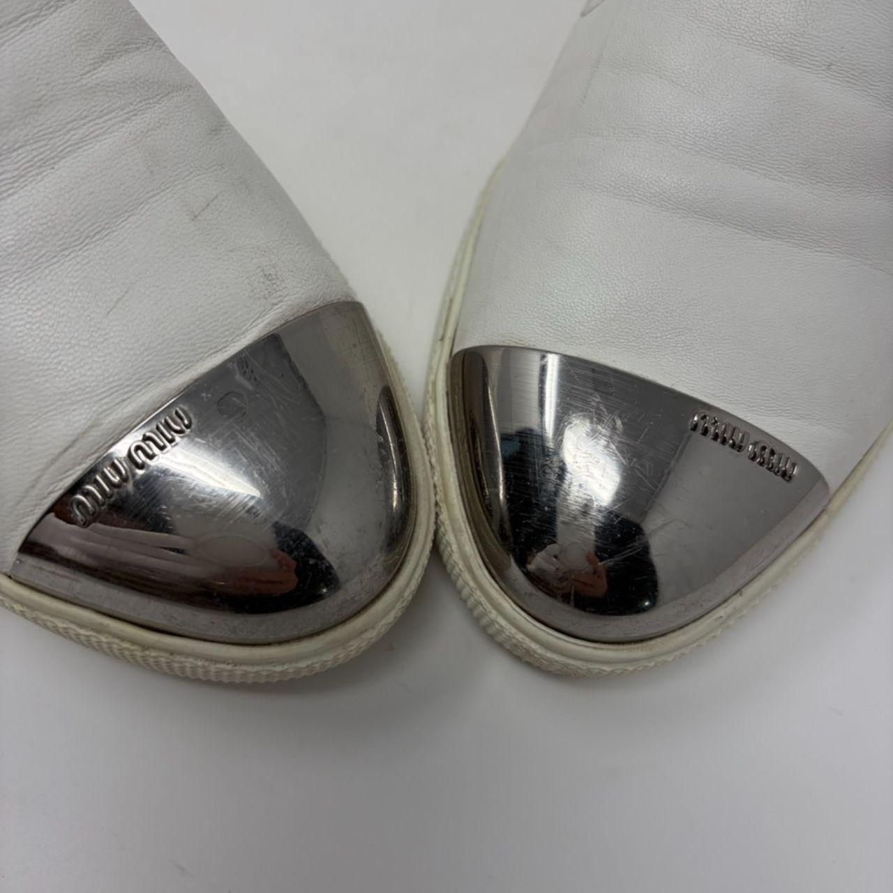 Miu Miu Women's Loafers - White - US 8.5 – Miu Mi… - image 7