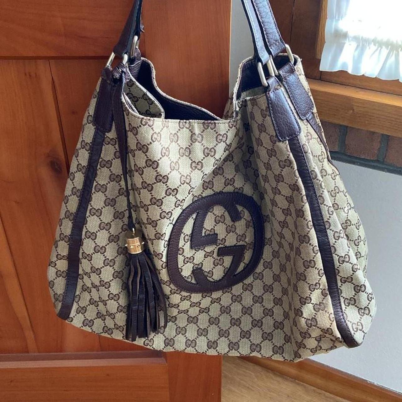 Borsa donna shopping Soho di Gucci, maxi shopping,... - Depop